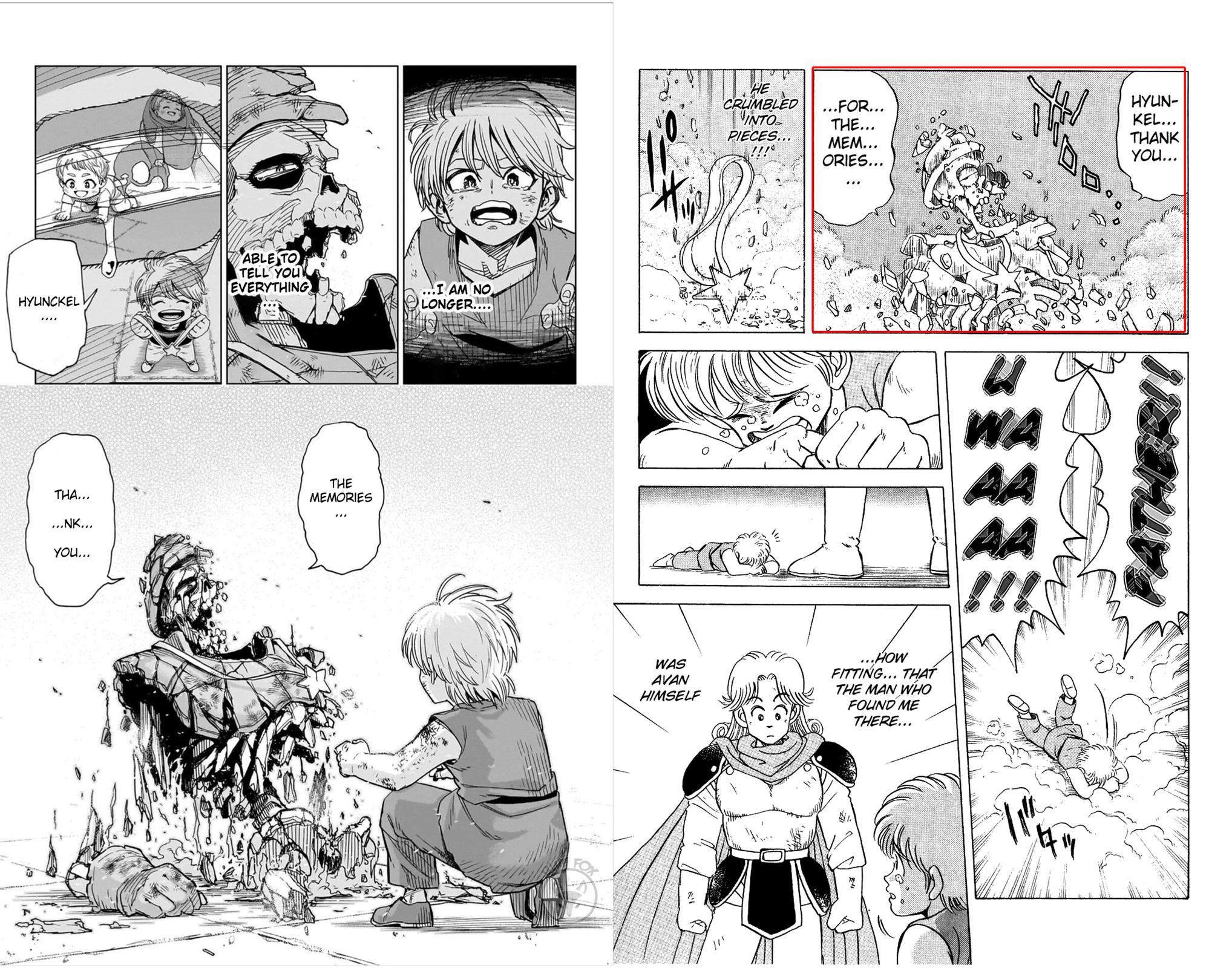 Dragon Quest: Dai no Daibouken - Yuusha Avan to Gokuen no Maou Chap 55.5 - Next Chap 56.5