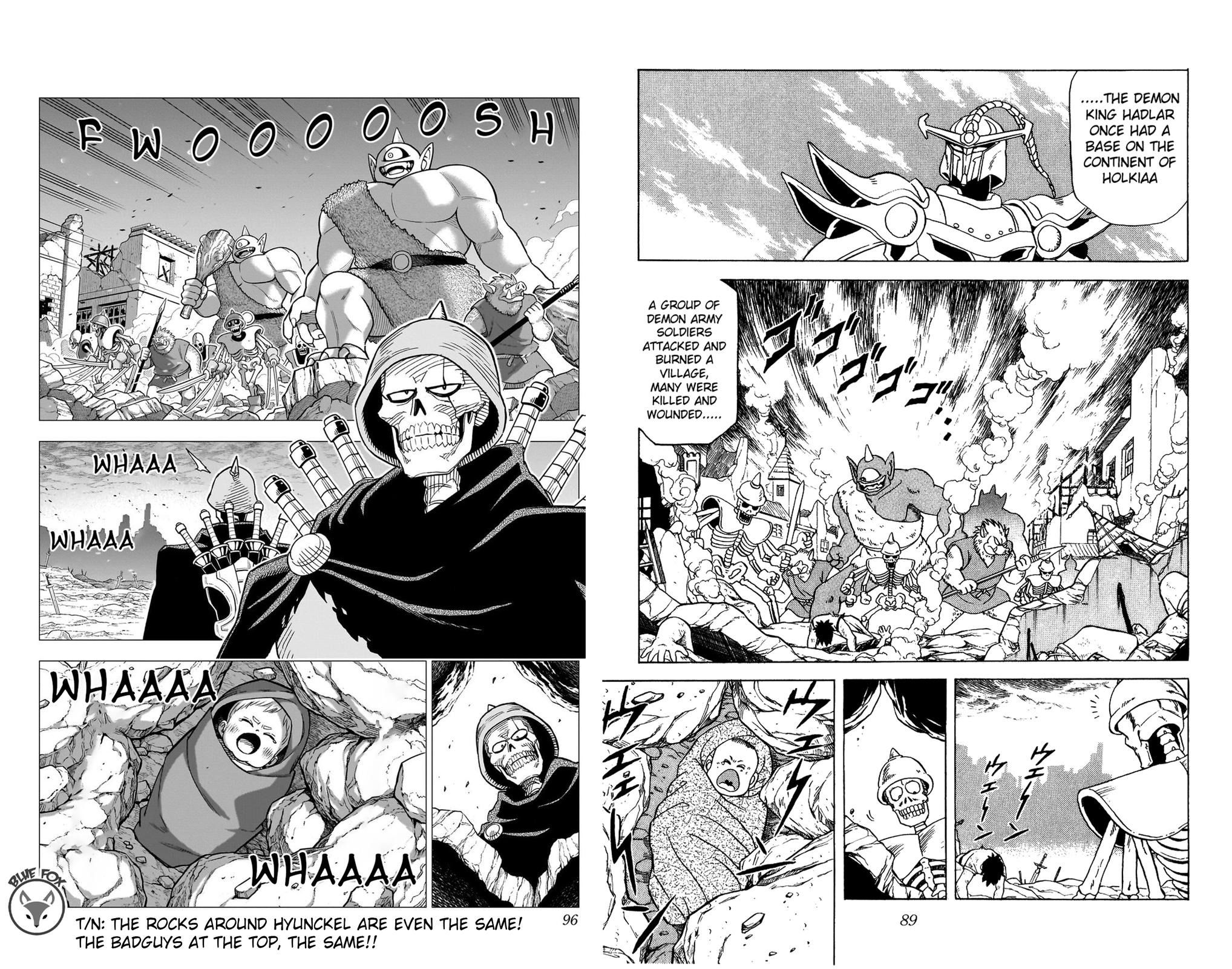 Dragon Quest: Dai no Daibouken - Yuusha Avan to Gokuen no Maou Chap 55.5 - Next Chap 56.5