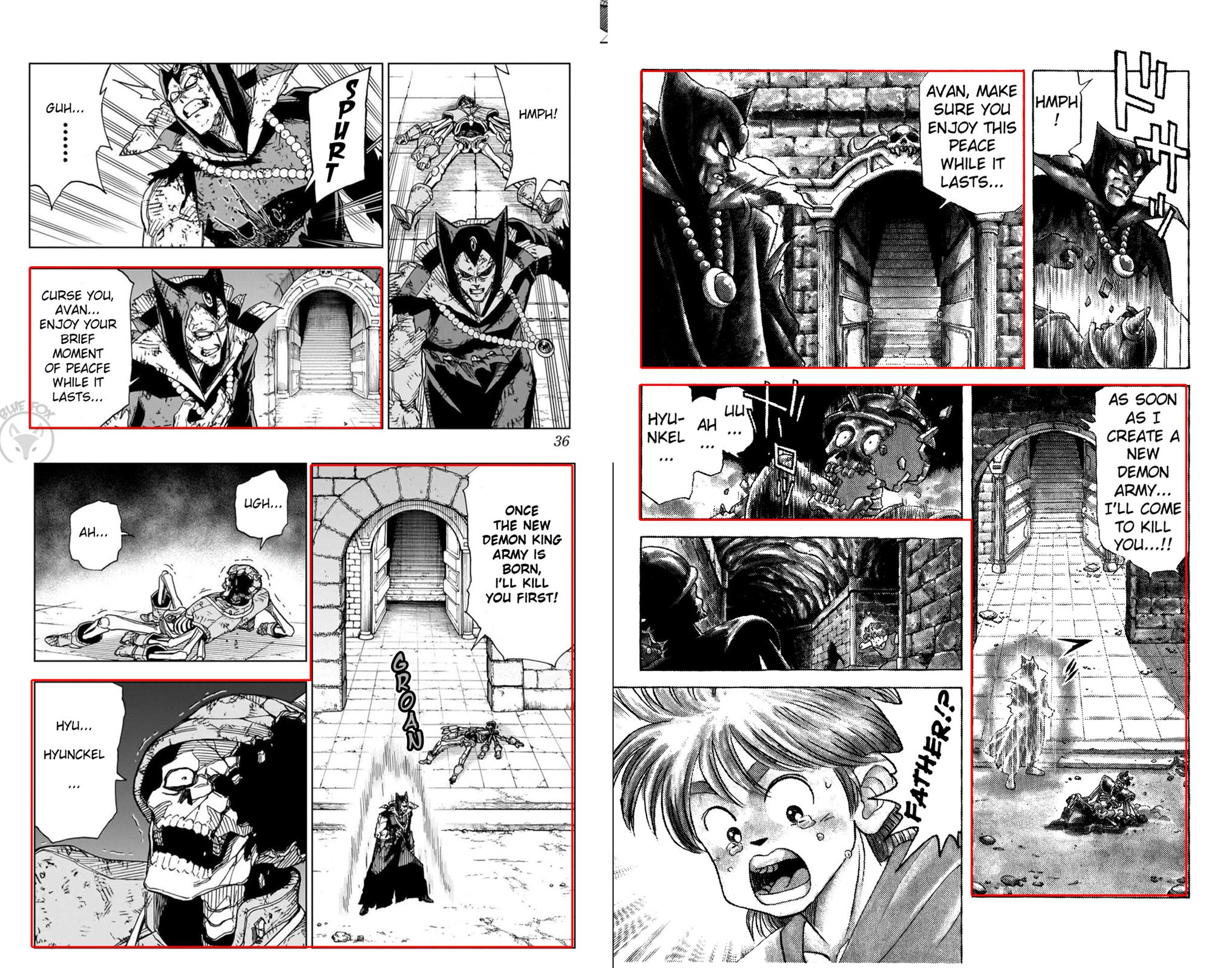 Dragon Quest: Dai no Daibouken - Yuusha Avan to Gokuen no Maou Chap 55.5 - Next Chap 56.5