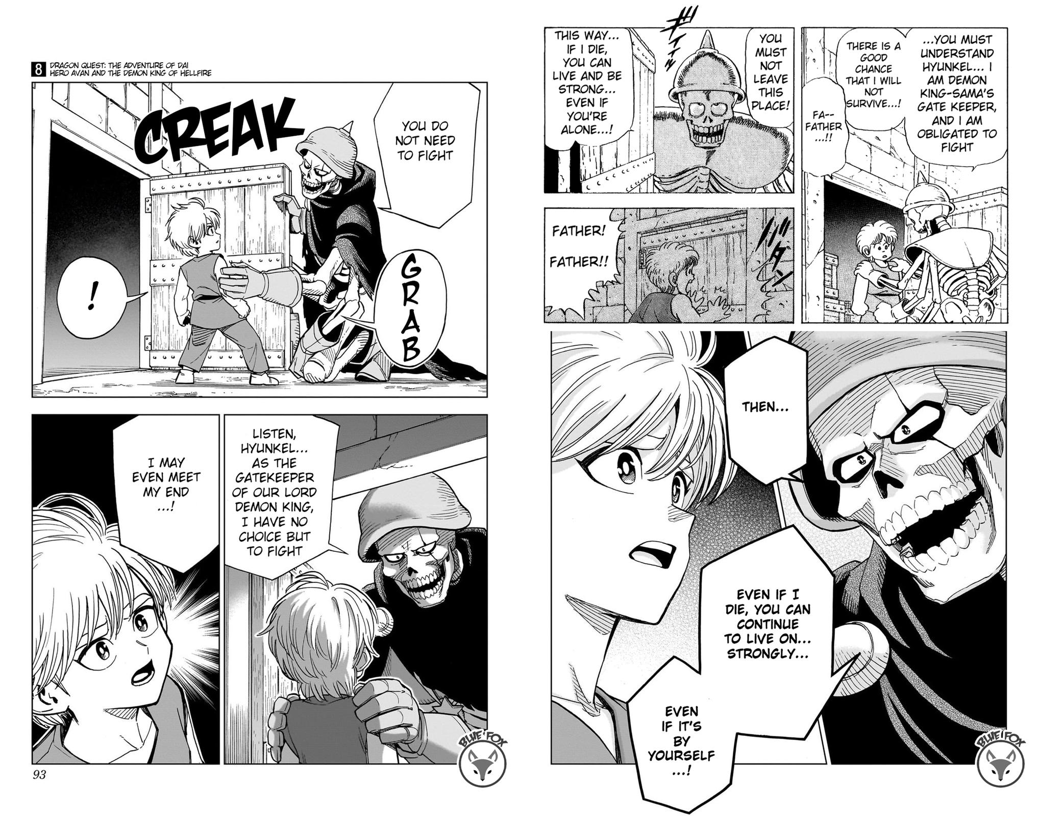 Dragon Quest: Dai no Daibouken - Yuusha Avan to Gokuen no Maou Chap 55.5 - Next Chap 56.5