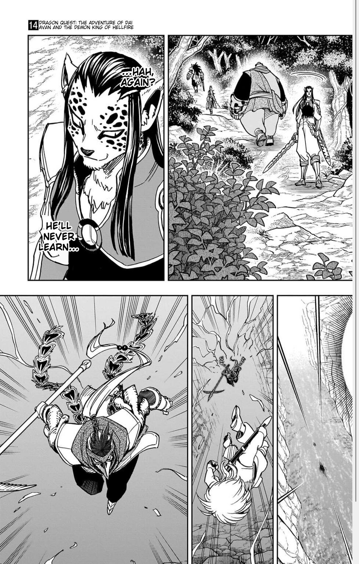 Dragon Quest: Dai no Daibouken - Yuusha Avan to Gokuen no Maou Chap 55 - Next Chap 56