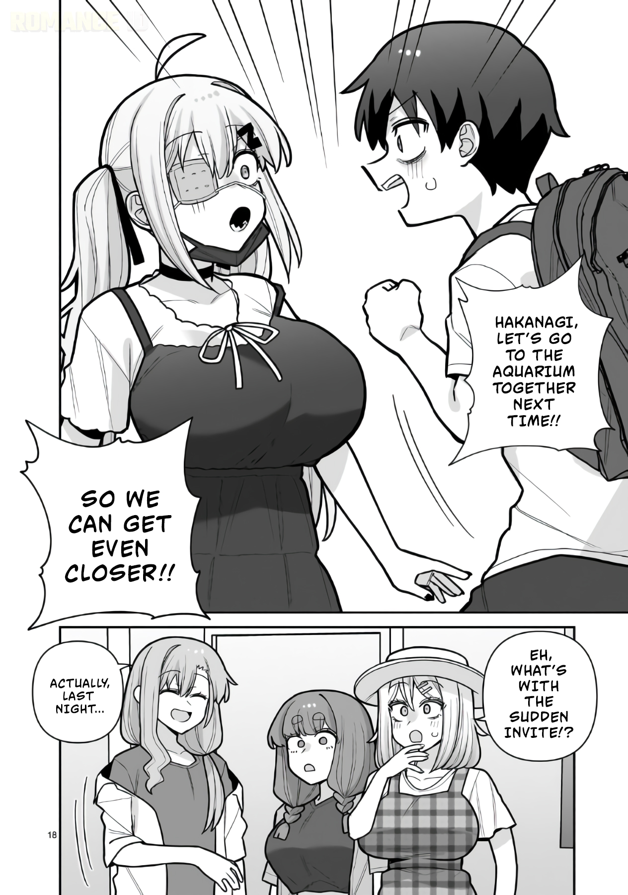 Ore ga Inai to Sugu Chomeru Hakanagi Kasumi Chap 23 - Next Chap 24