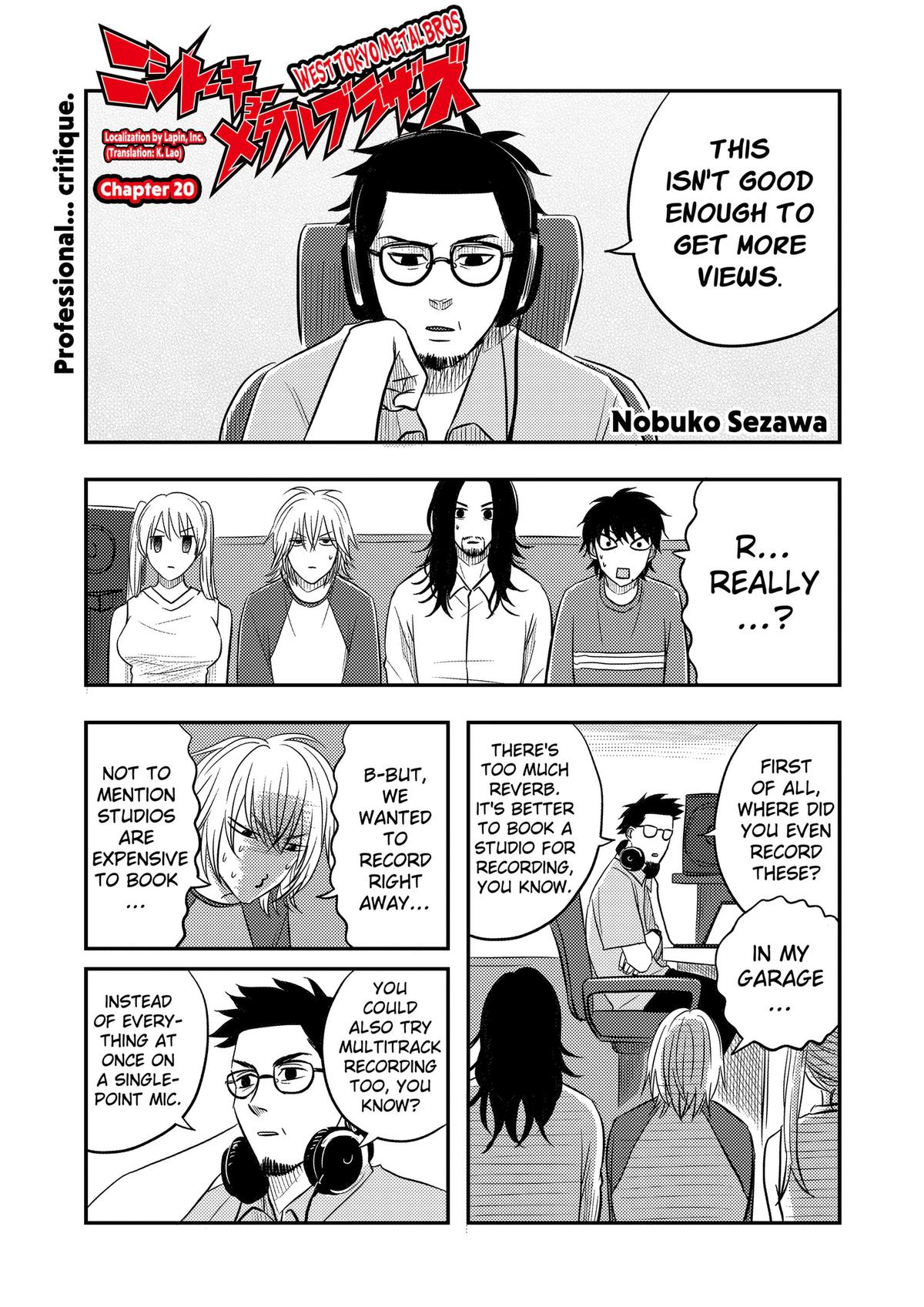 Nishi Tokyo Metal Brothers Chap 20 - Next Chap 21