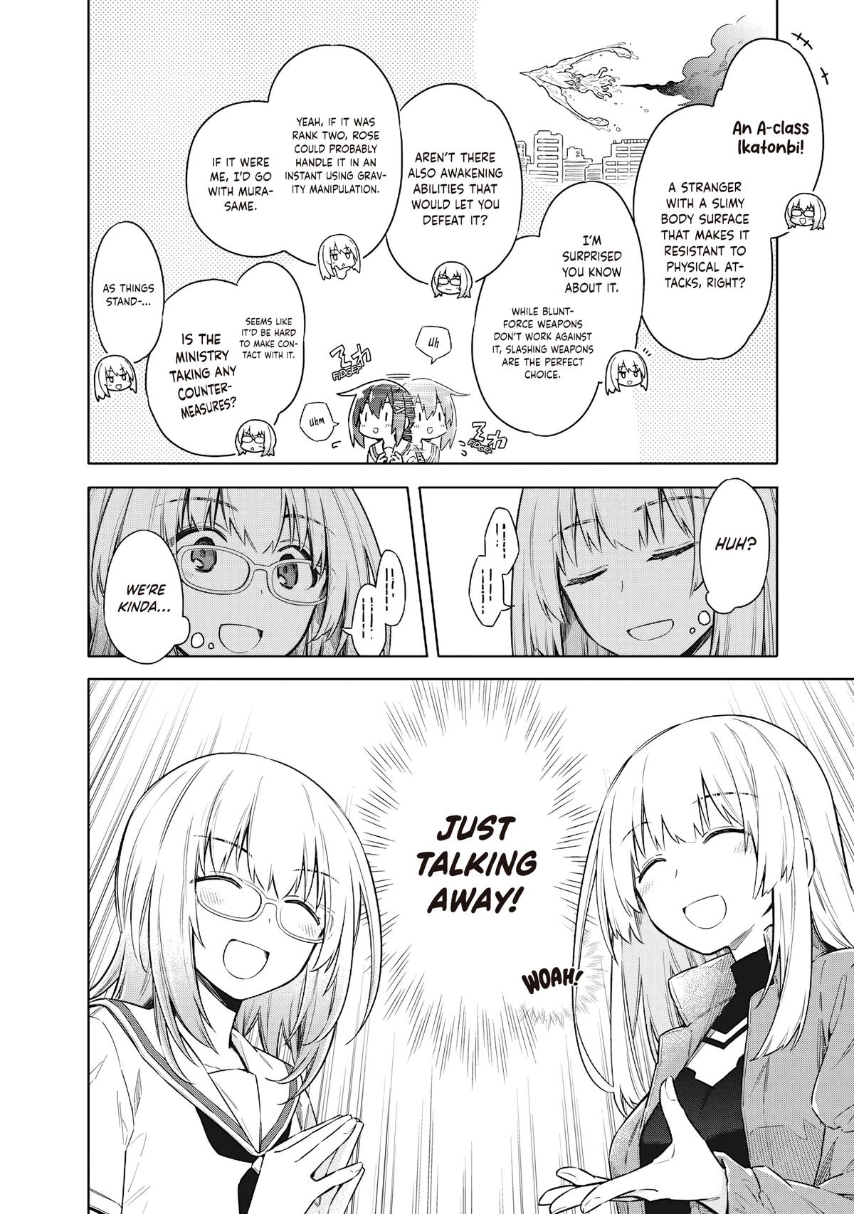 Toukyou KINOKO: Sekai Ranking 1-i no Komyu-ryoku Saijaku JK Chap 24 - Next Chap 25