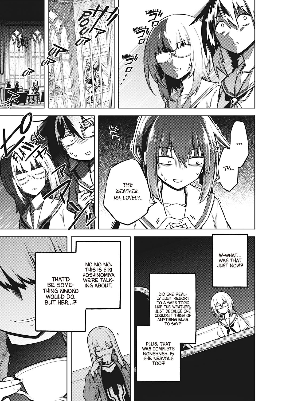 Toukyou KINOKO: Sekai Ranking 1-i no Komyu-ryoku Saijaku JK Chap 24 - Next Chap 25