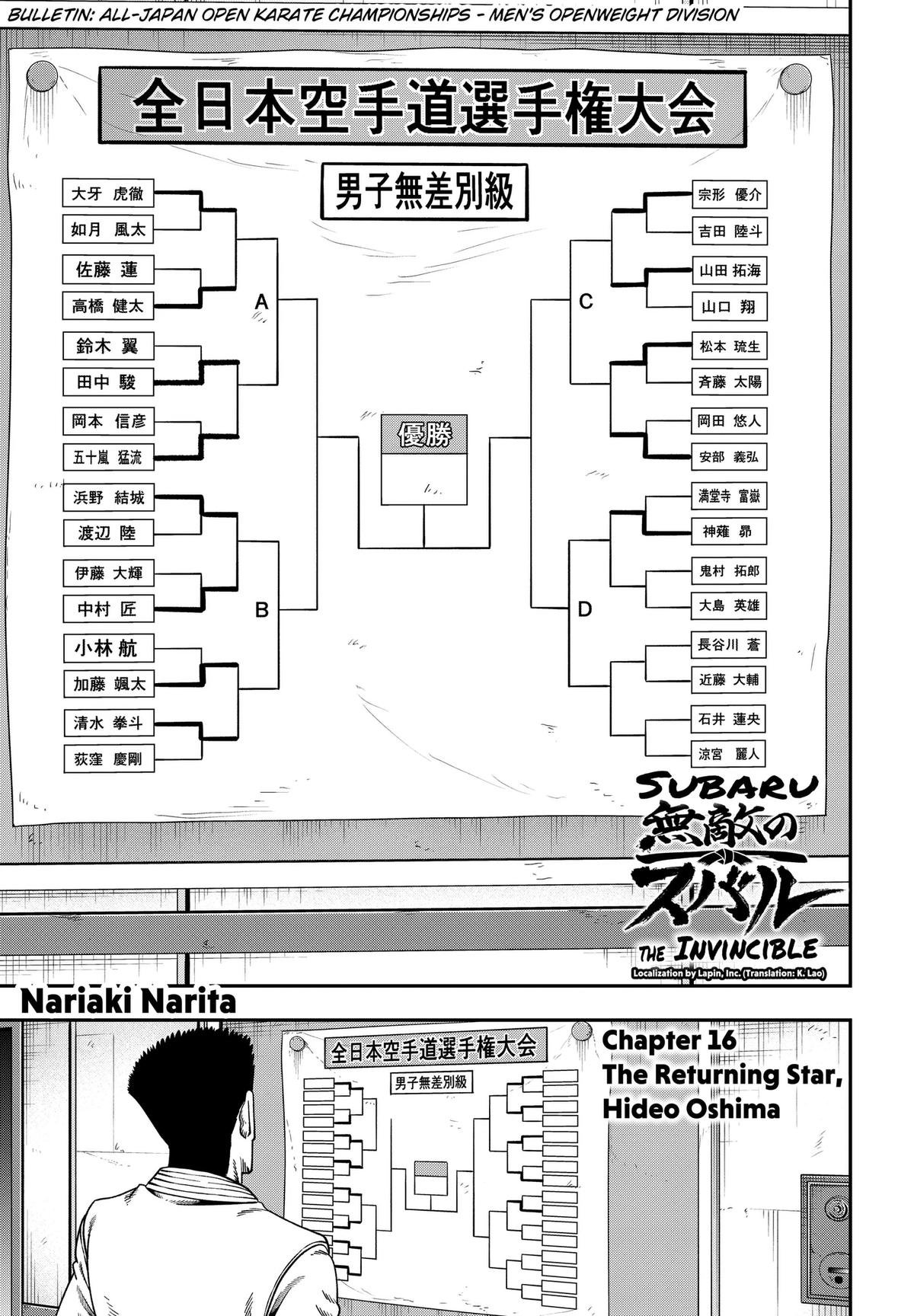 Muteki no Subaru Chap 16 - Next Chap 17