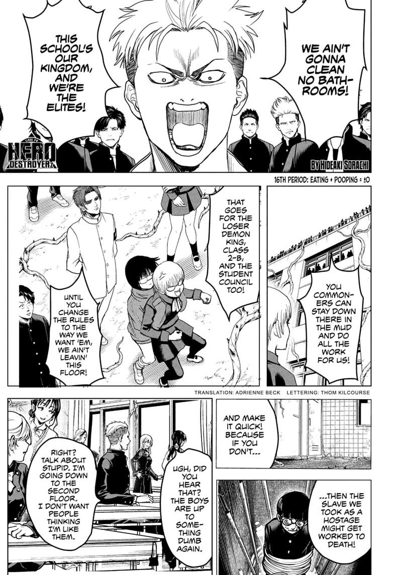 2-nen B-gumi Yuusha Destroyers Chap 16 - Next Chap 17
