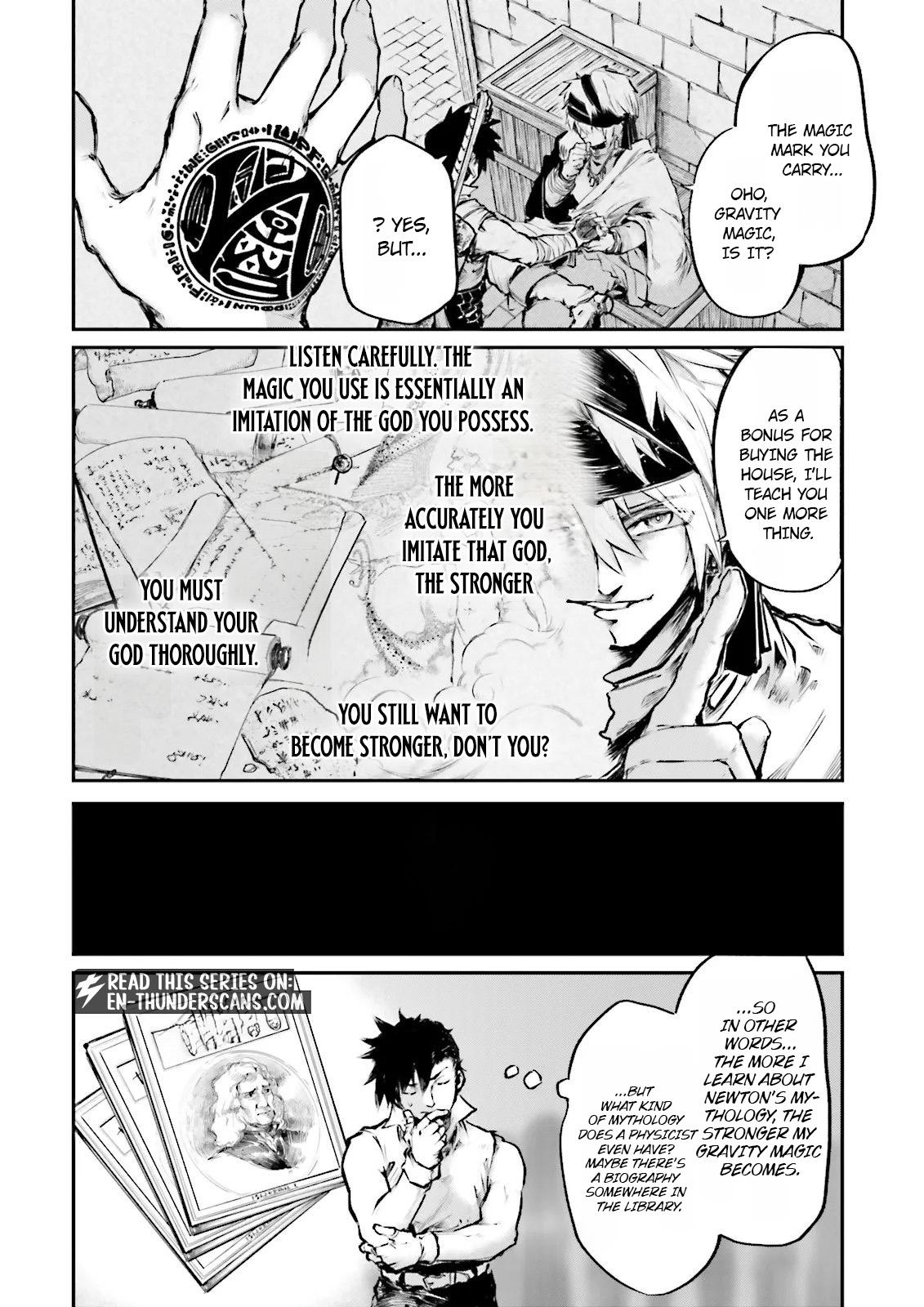 Noroma Mahou to Yobareta Mahoutsukai wa Juuryoku Mahou de Musou suru: Mada Juuryoku no Gainen no Nai Sekai Nite, Shounen wa Banyuu Inryoku Ou to Naru Chap 25 - Next Chap 26