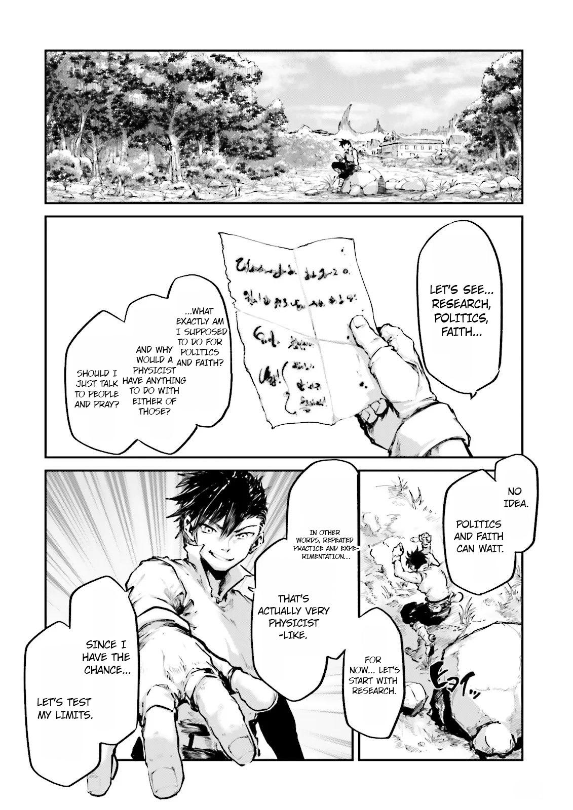Noroma Mahou to Yobareta Mahoutsukai wa Juuryoku Mahou de Musou suru: Mada Juuryoku no Gainen no Nai Sekai Nite, Shounen wa Banyuu Inryoku Ou to Naru Chap 25 - Next Chap 26