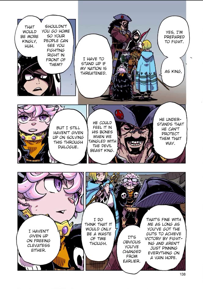 Clevatess - Maju no O to Akago to Kabane no Yusha Chap 68 - Next Chap 69