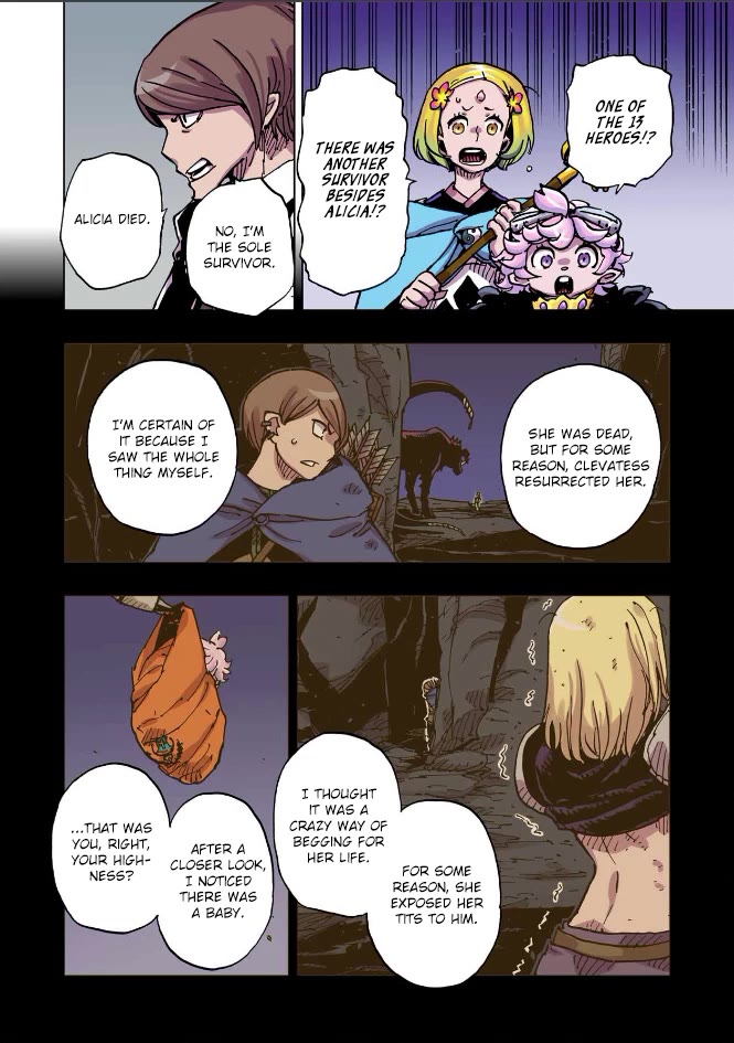Clevatess - Maju no O to Akago to Kabane no Yusha Chap 68 - Next Chap 69