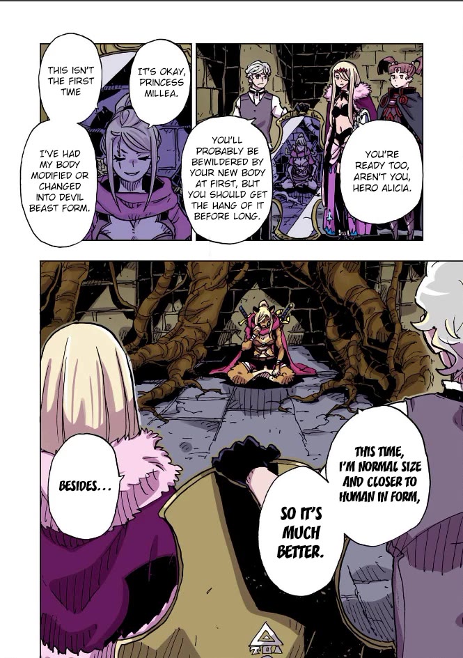 Clevatess - Maju no O to Akago to Kabane no Yusha Chap 69 - Next Chap 70