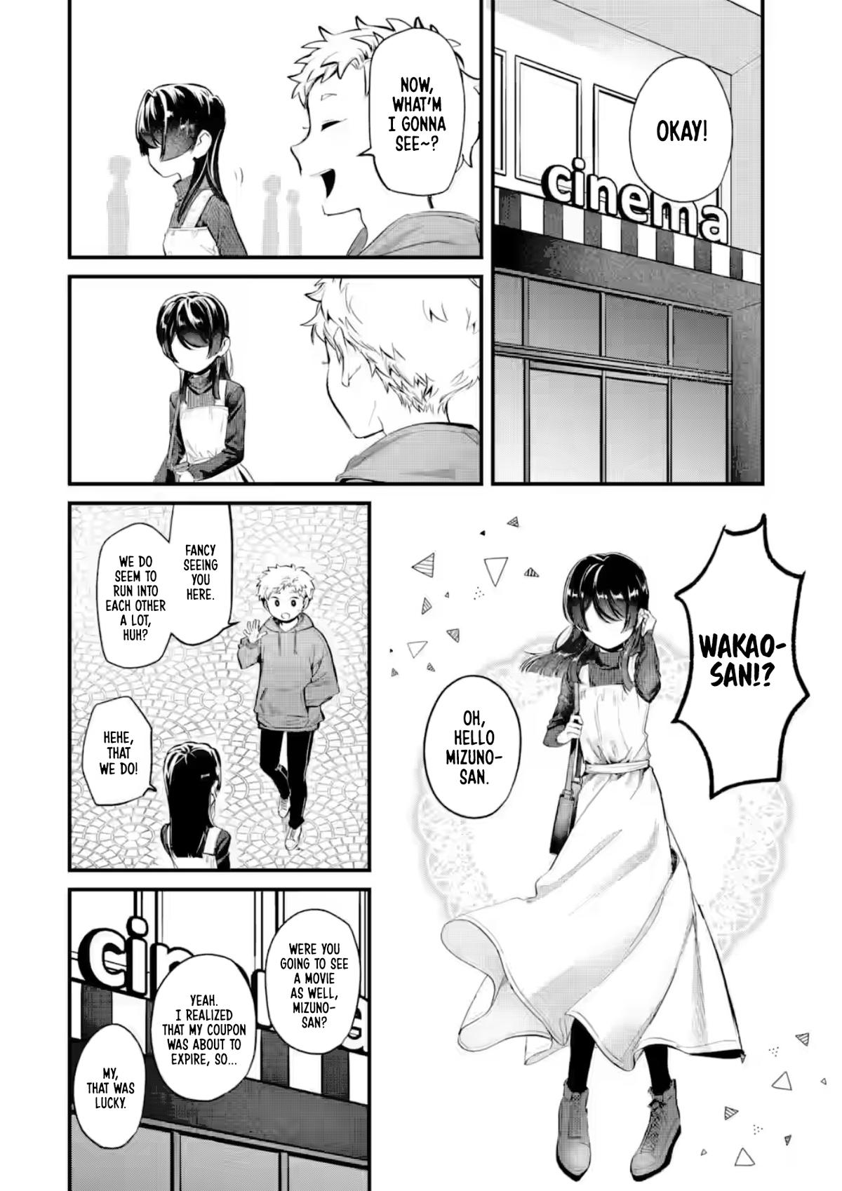 Tonari no Wakao-san wa Miesou de Mienai Chap 27 - Next Chap 28