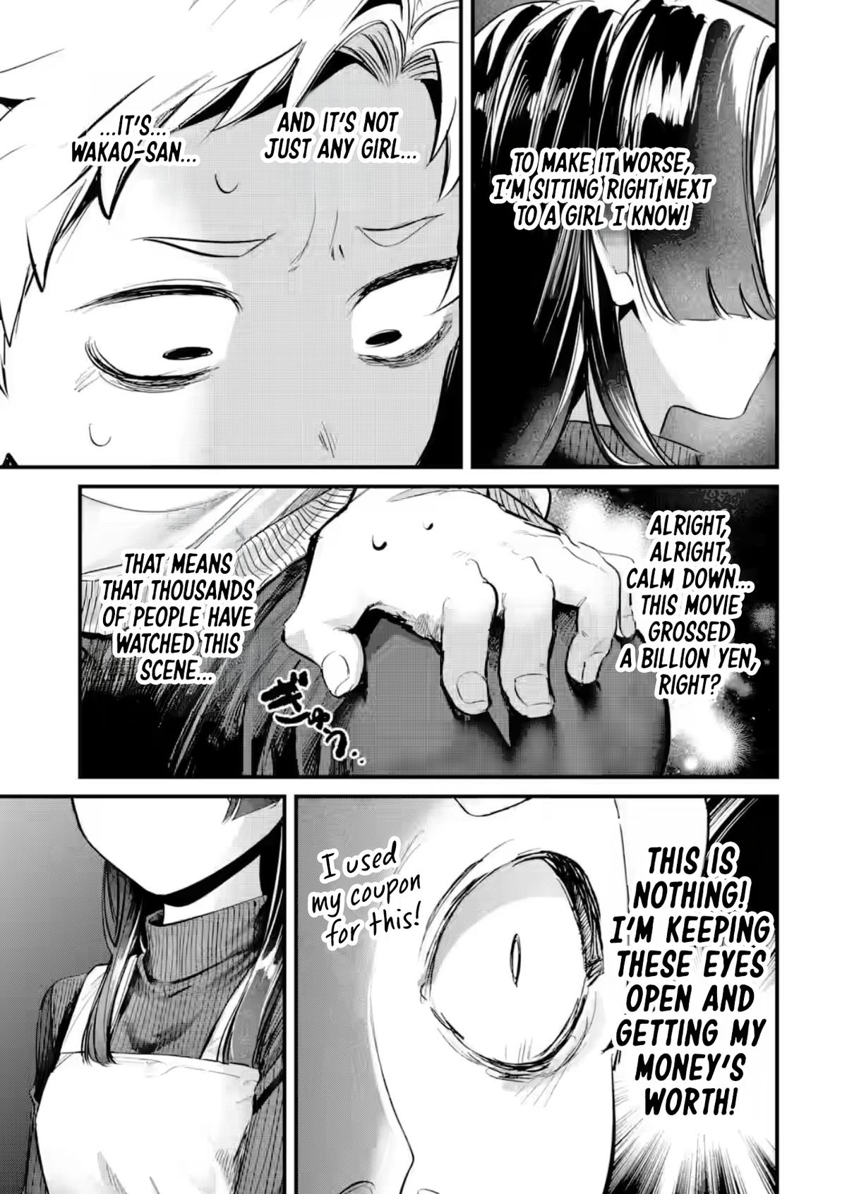 Tonari no Wakao-san wa Miesou de Mienai Chap 27 - Next Chap 28