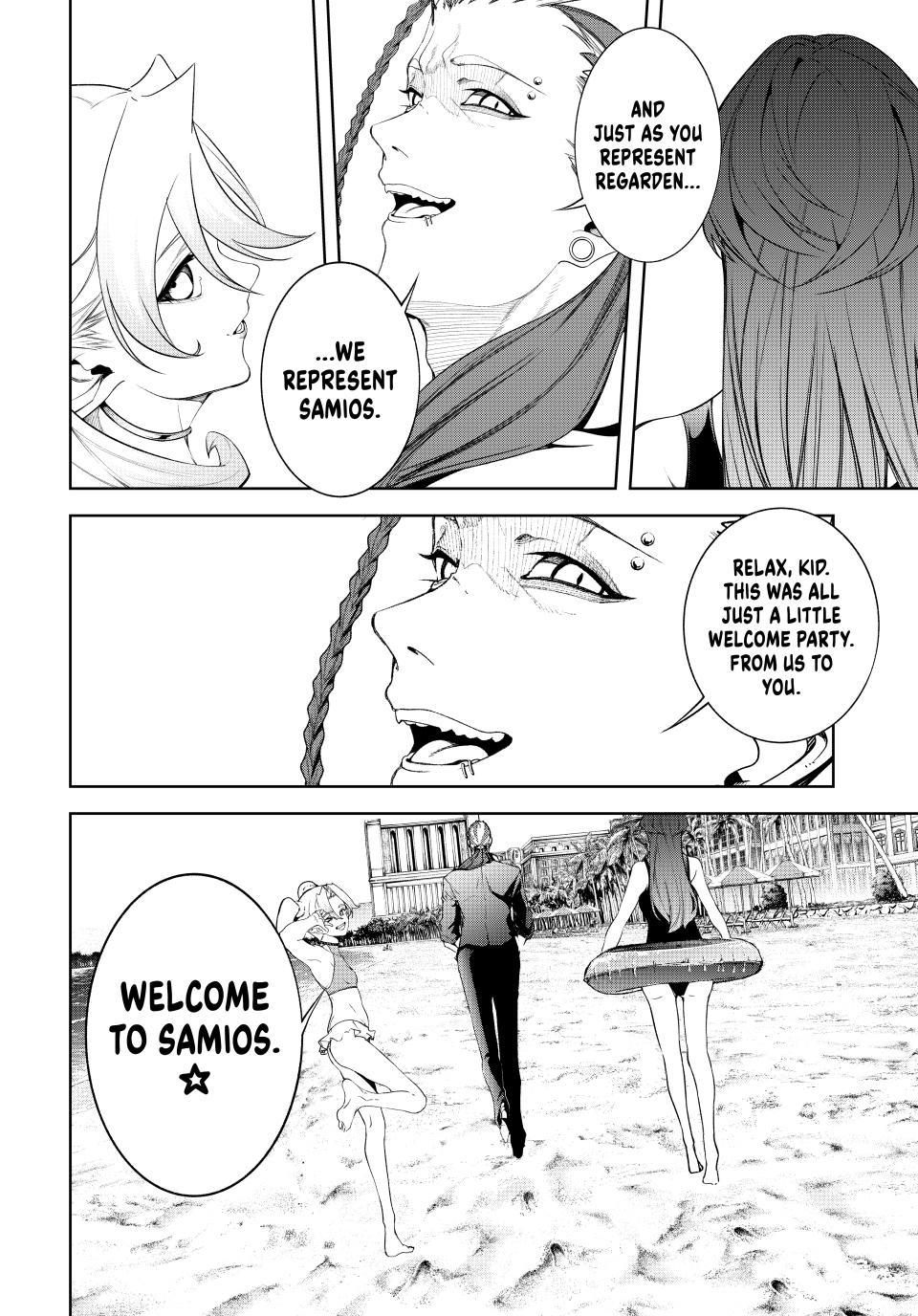 Tsue to Tsurugi no Wistoria Chap 65 - Next Chap 66