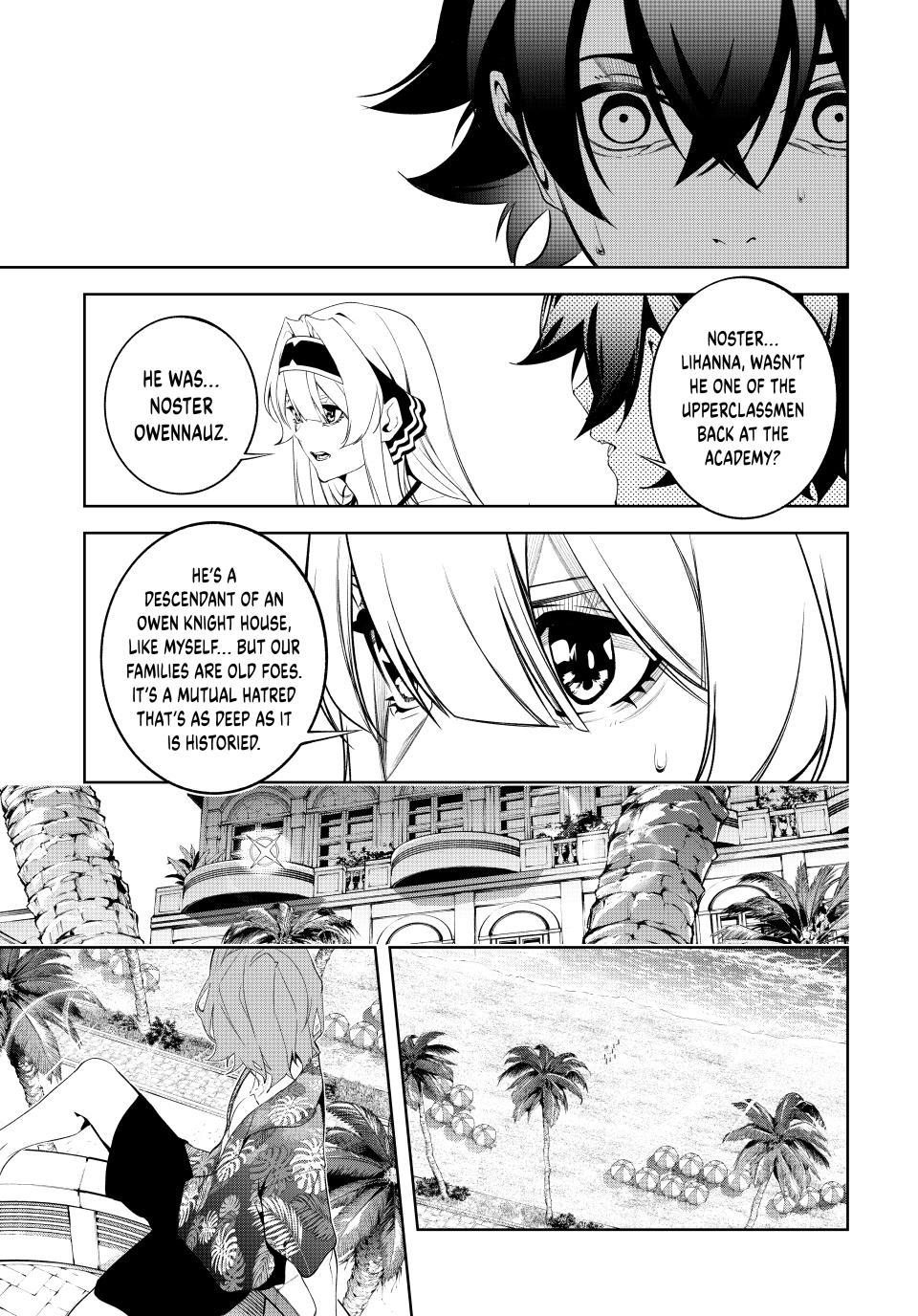 Tsue to Tsurugi no Wistoria Chap 65 - Next Chap 66