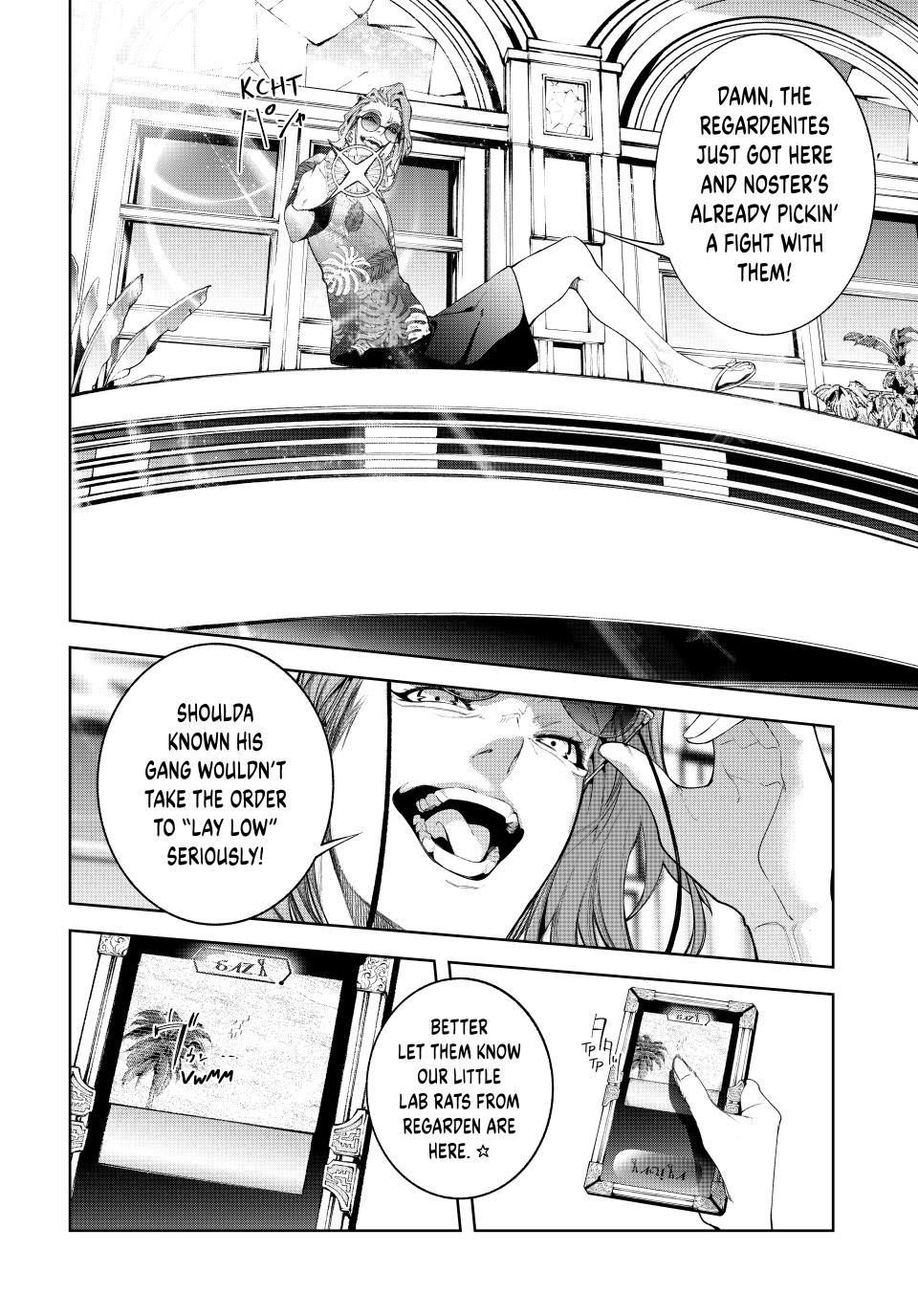 Tsue to Tsurugi no Wistoria Chap 65 - Next Chap 66