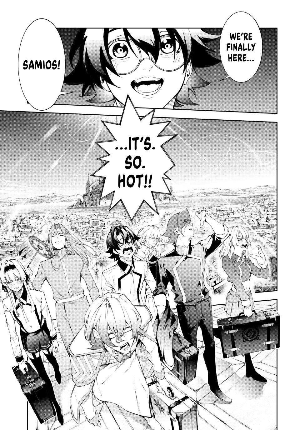 Tsue to Tsurugi no Wistoria Chap 65 - Next Chap 66