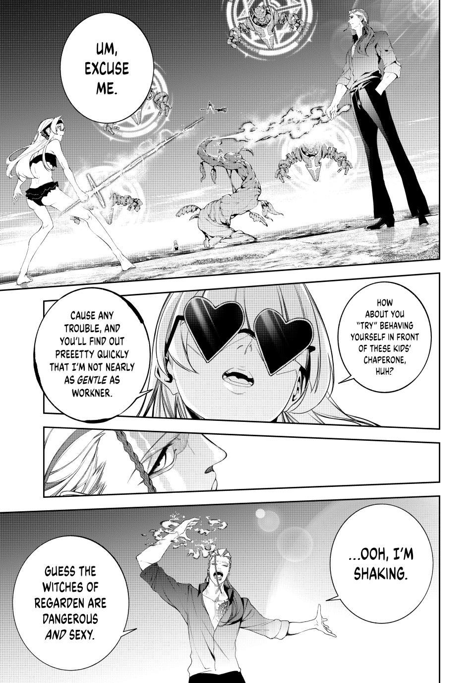 Tsue to Tsurugi no Wistoria Chap 65 - Next Chap 66