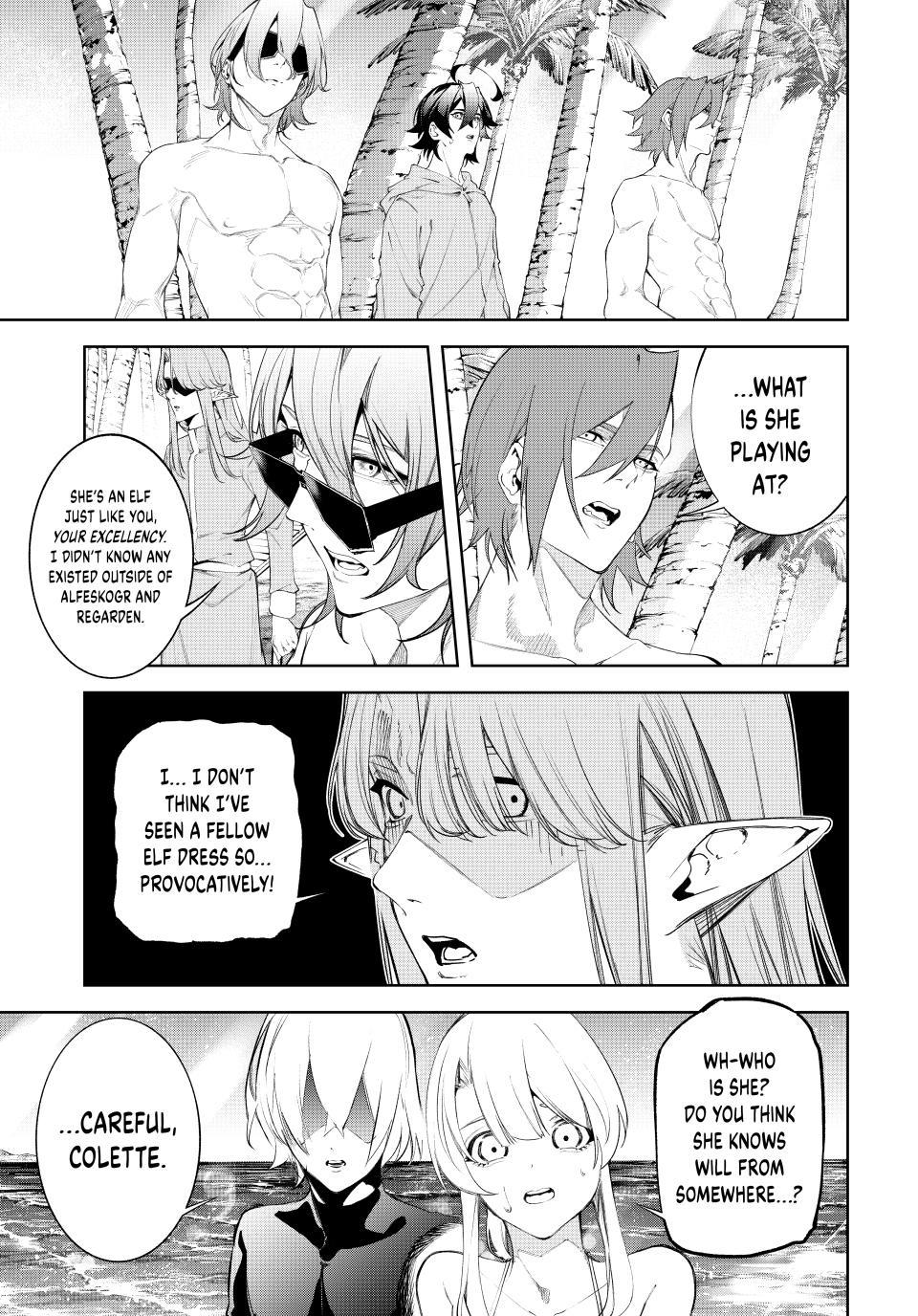 Tsue to Tsurugi no Wistoria Chap 65 - Next Chap 66