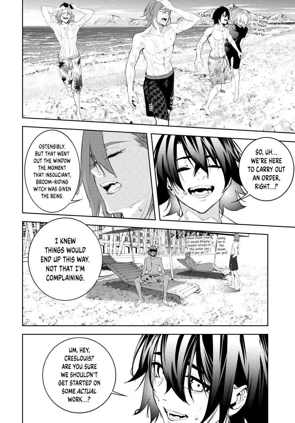 Tsue to Tsurugi no Wistoria Chap 65 - Next Chap 66