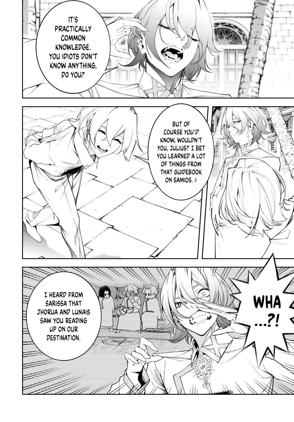 Tsue to Tsurugi no Wistoria Chap 65 - Next Chap 66