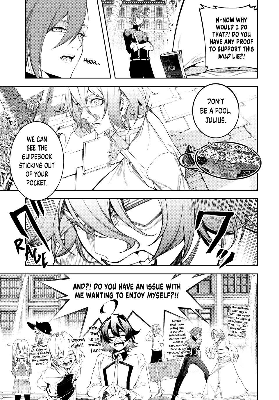 Tsue to Tsurugi no Wistoria Chap 65 - Next Chap 66