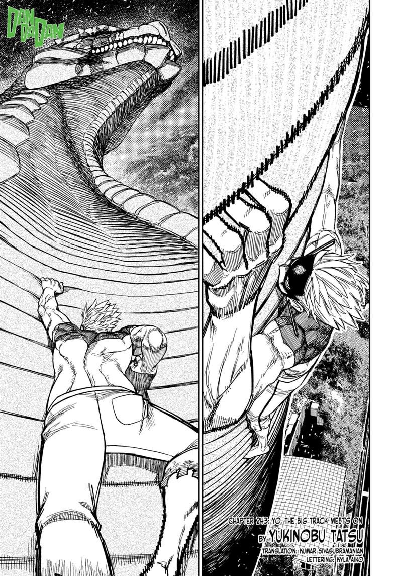 Dandadan Chap 243 - Next Chap 244