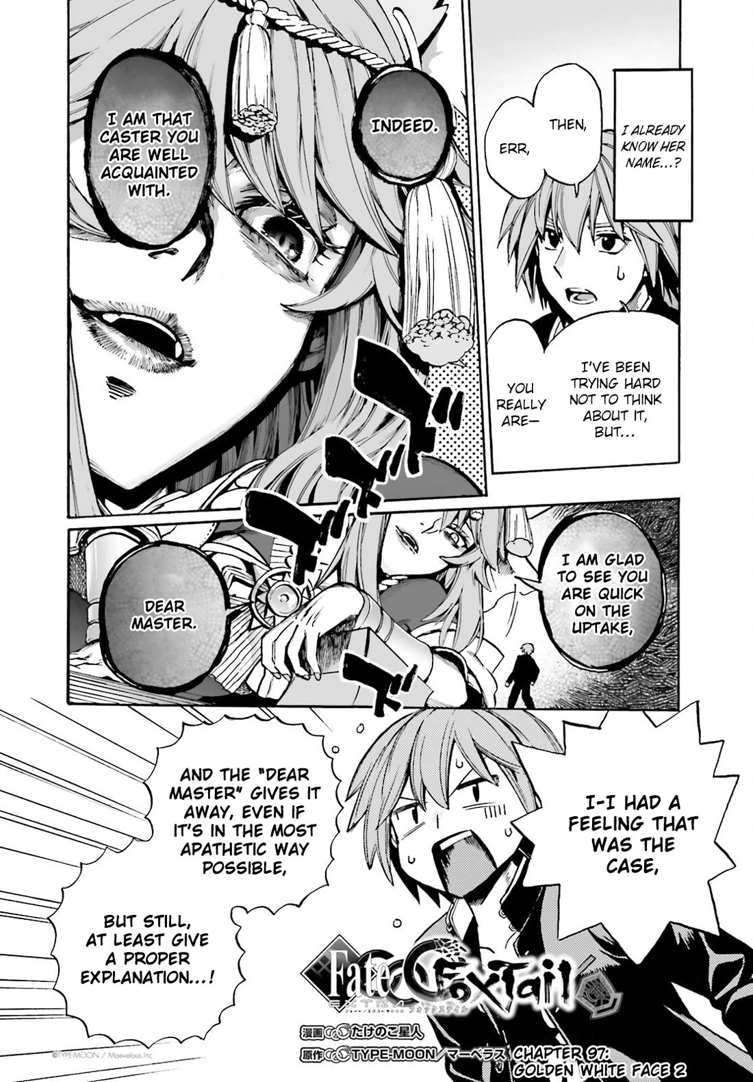 Fate/Extra CCC: Fox Tail Chap 97 - Next Chap 98