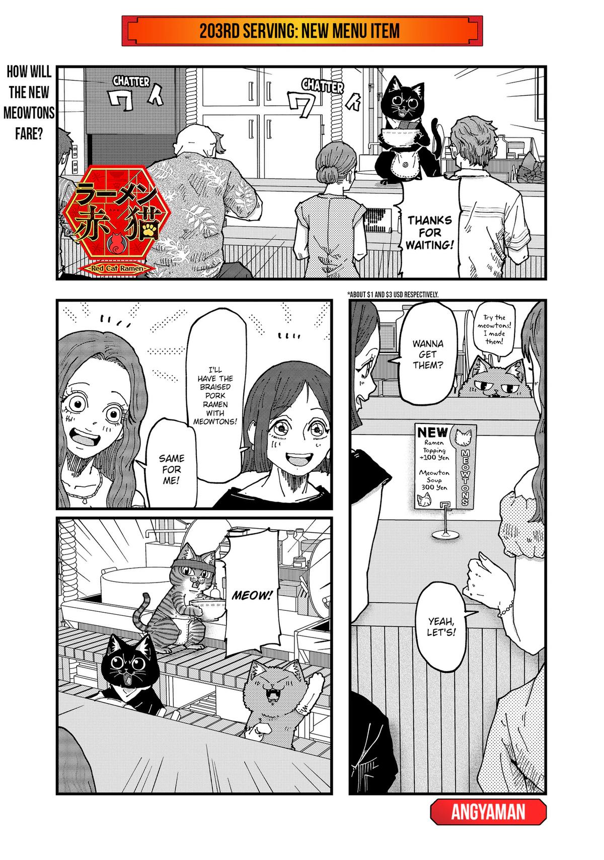Red Cat Ramen Chap 203 - Next Chap 204