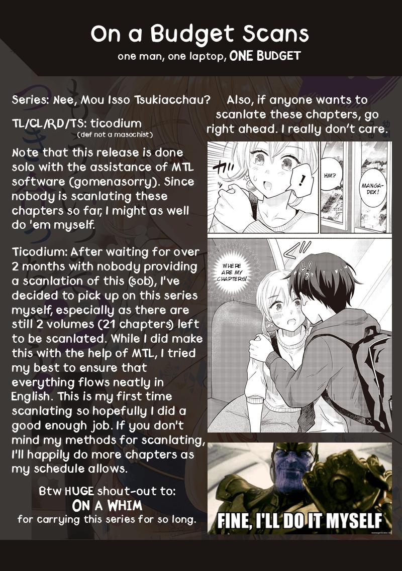 Nee, Mou Isso Tsukiacchau? Osananajimi no Bishoujo ni Tanomarete, Camouflage Kareshi Hajimemashita Chap 42 - Next Chap 43
