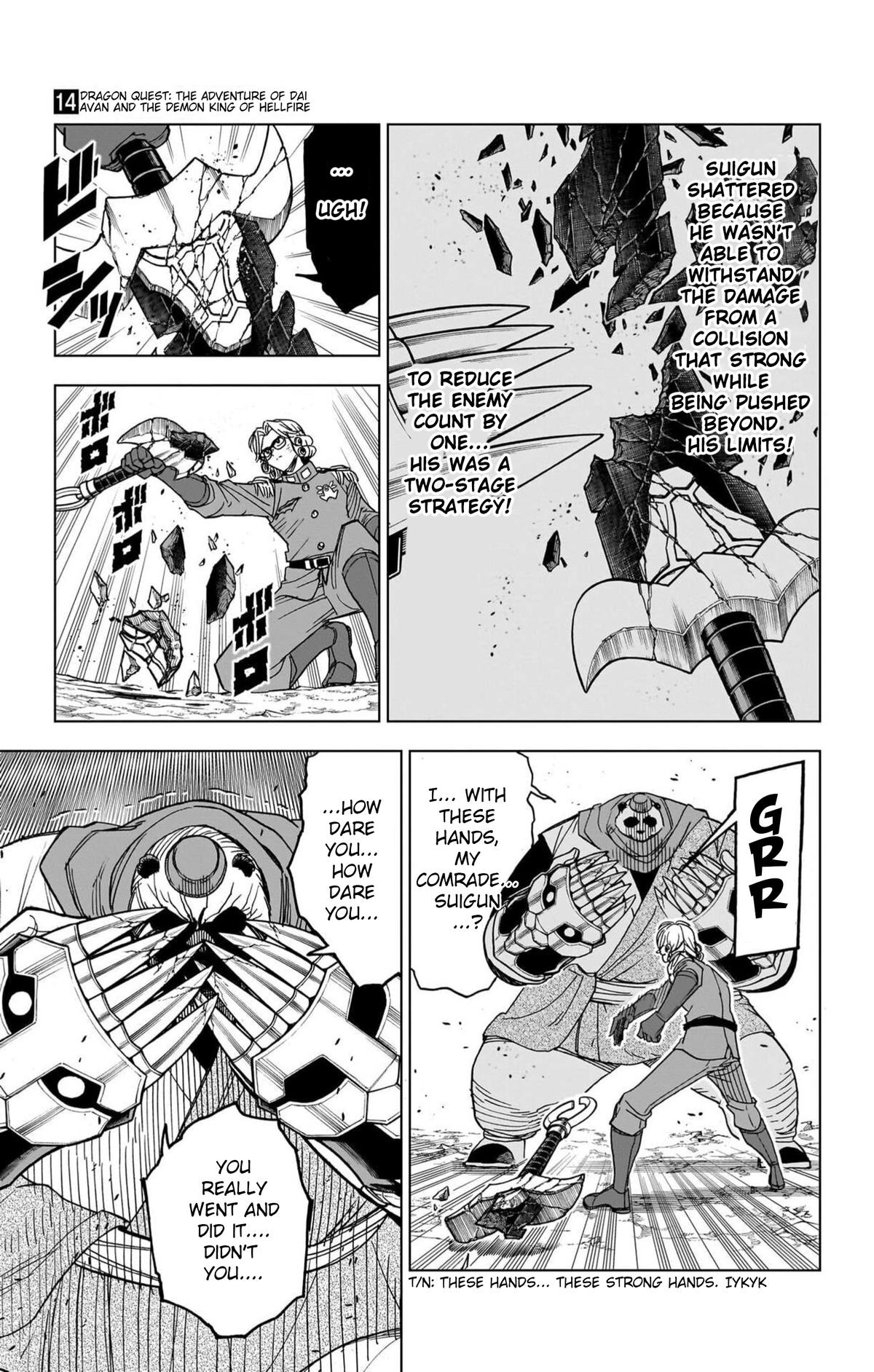 Dragon Quest: Dai no Daibouken - Yuusha Avan to Gokuen no Maou Chap 56 - Next Chap 57