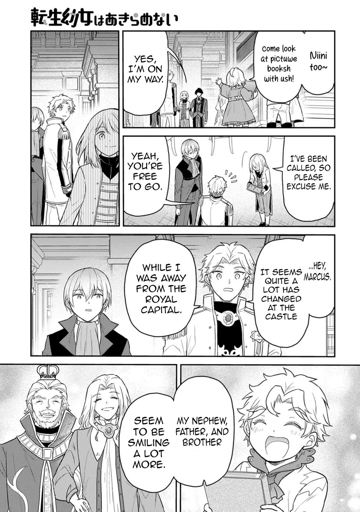 Tensei Youjo wa Akiramenai Chap 63 - Next Chap 64