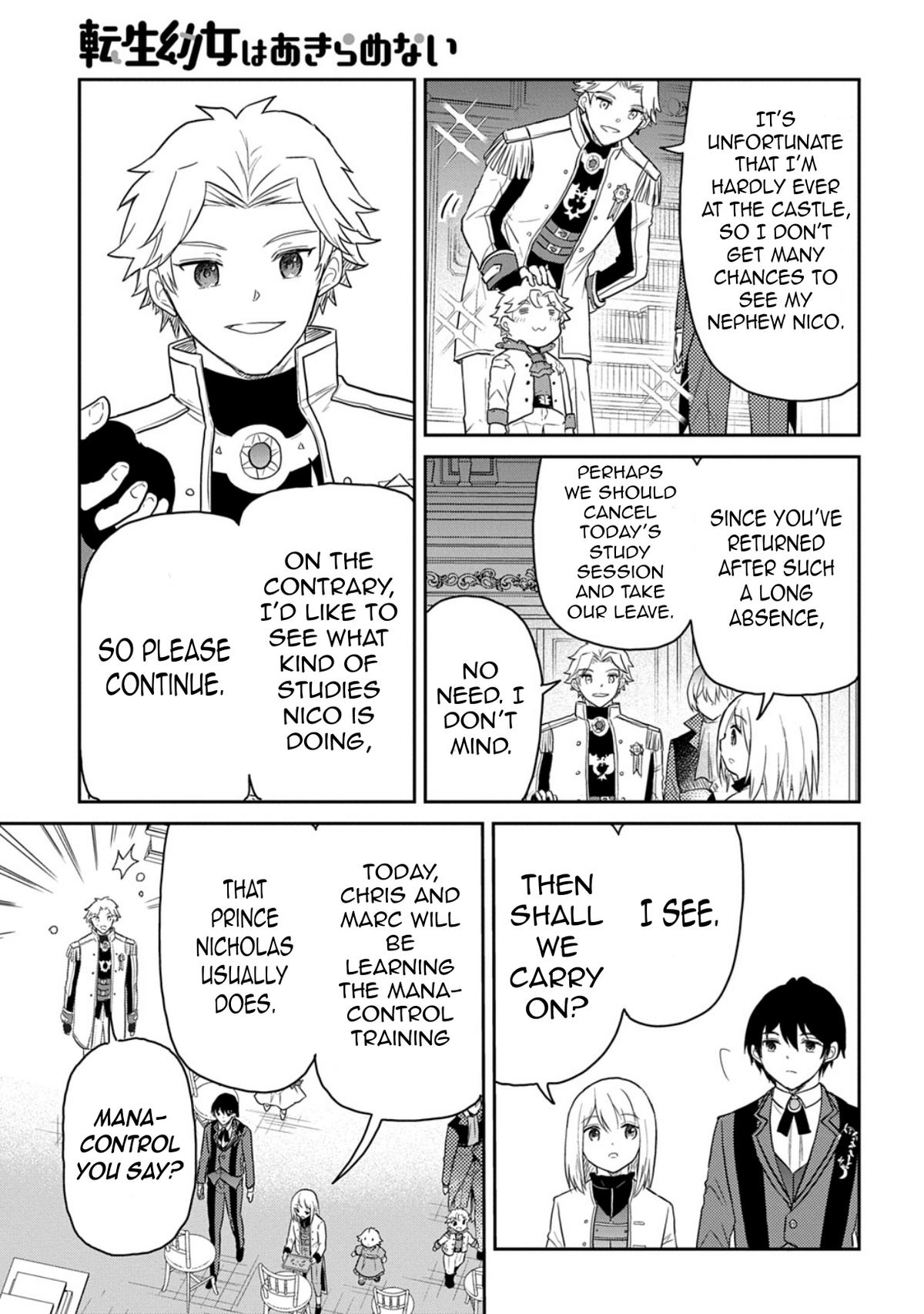 Tensei Youjo wa Akiramenai Chap 63 - Next Chap 64