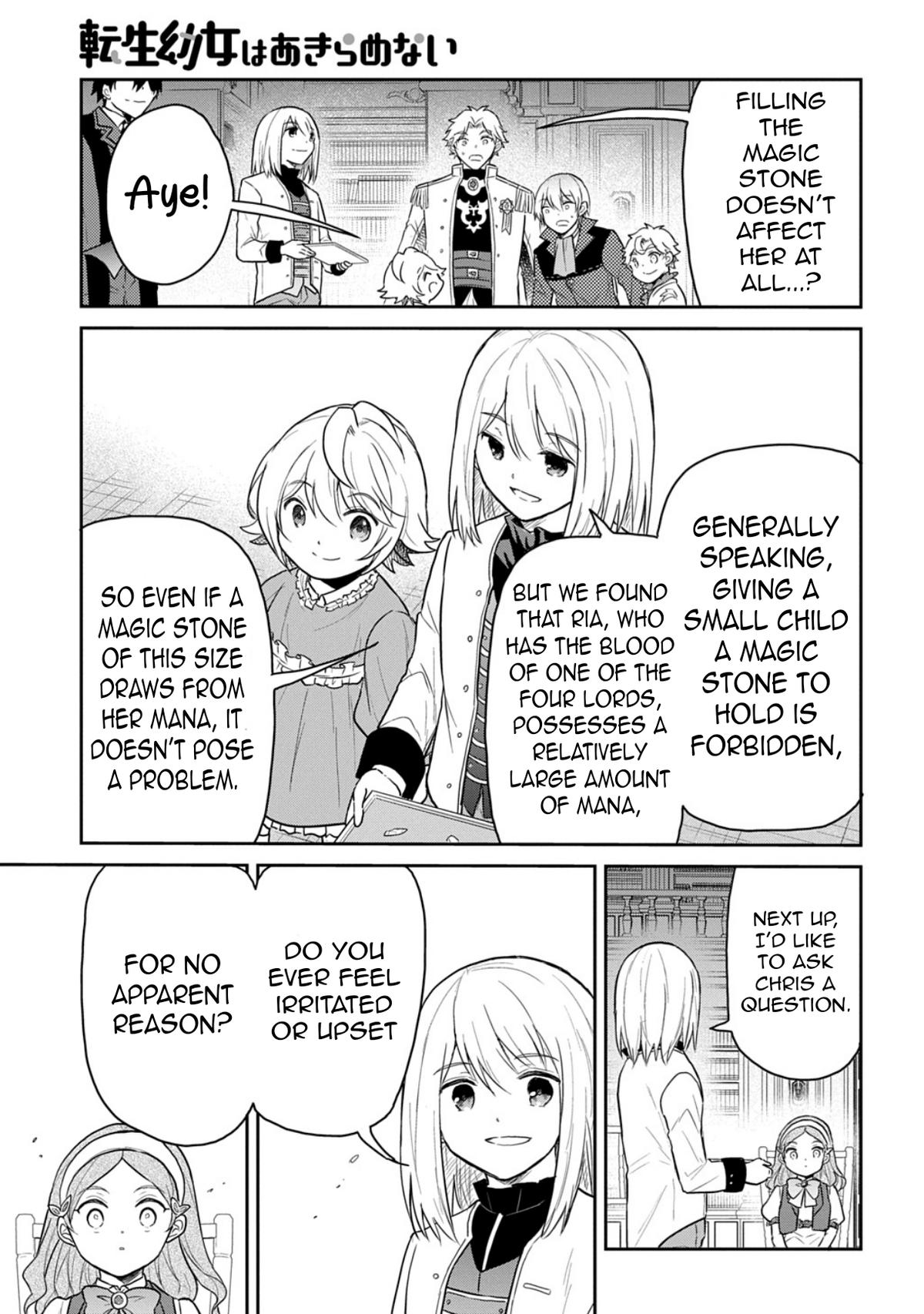 Tensei Youjo wa Akiramenai Chap 63 - Next Chap 64