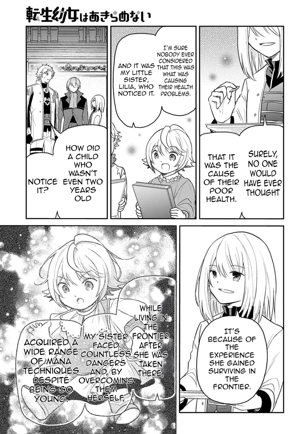 Tensei Youjo wa Akiramenai Chap 63 - Next Chap 64