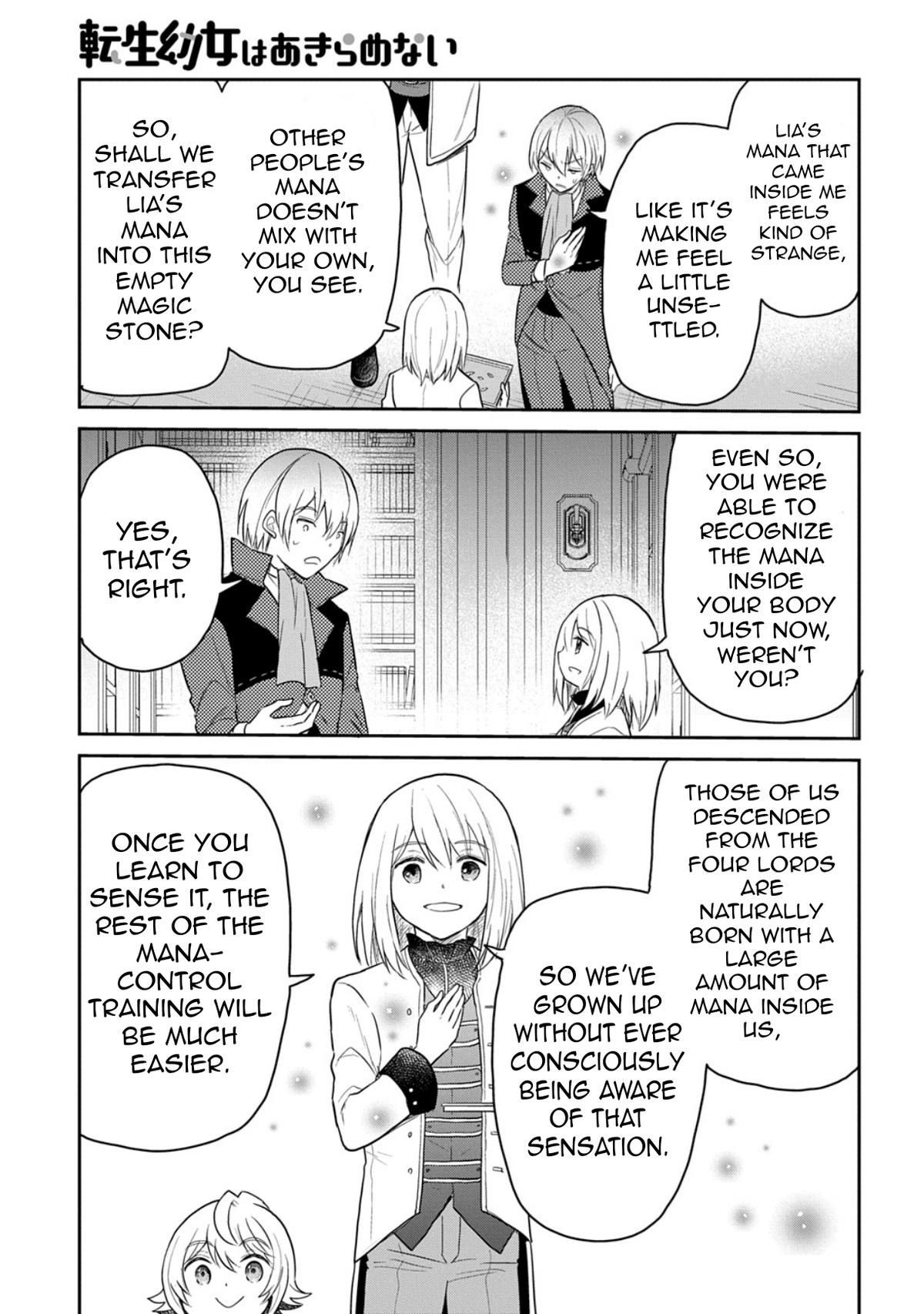 Tensei Youjo wa Akiramenai Chap 63 - Next Chap 64