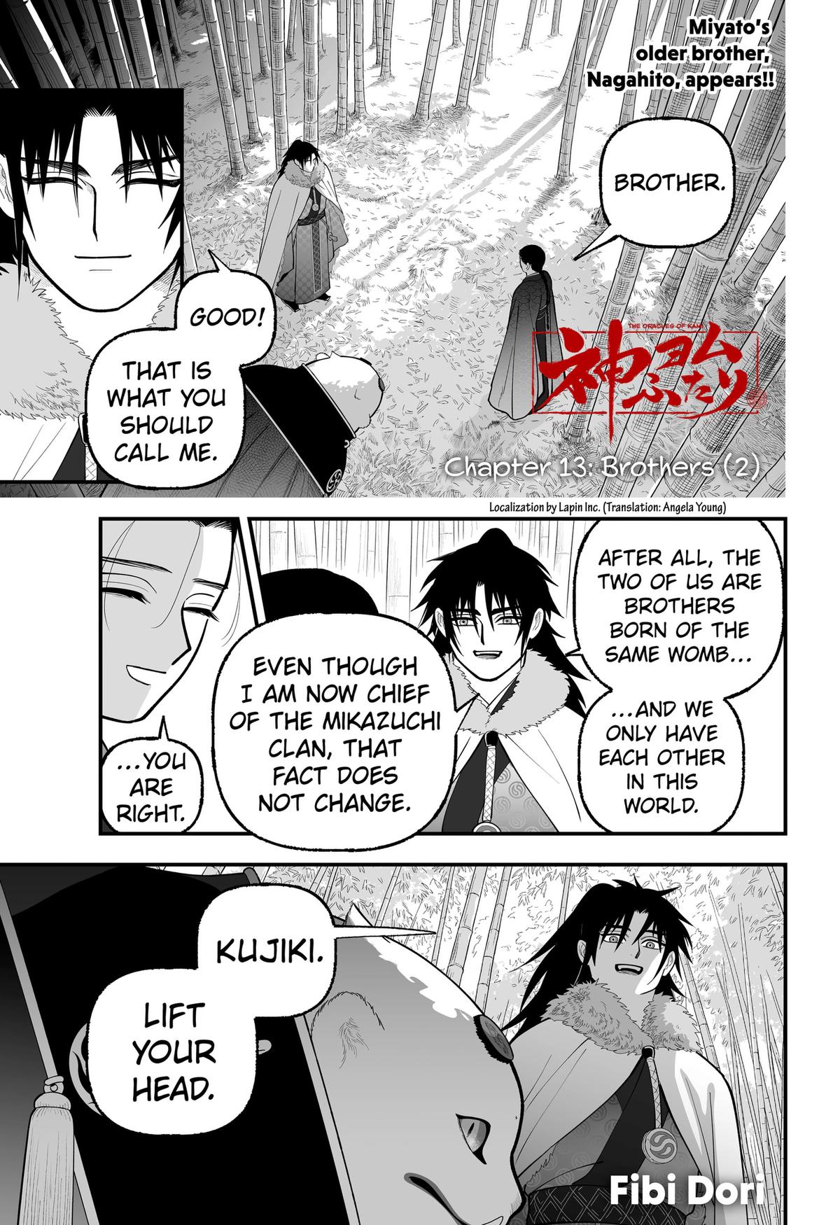 Kami Yomu Futari Chap 13 - Next Chap 14