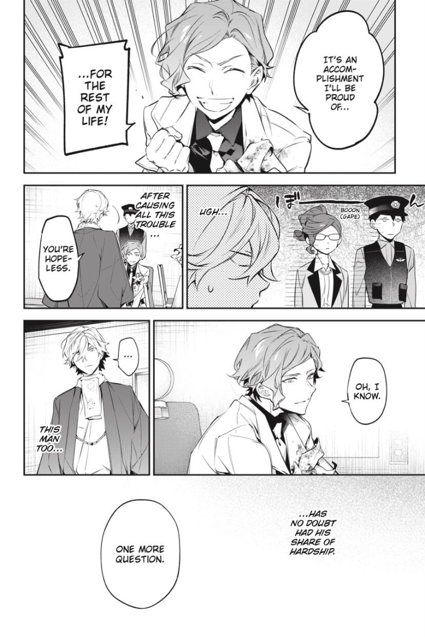 Bungou Stray Dogs: Tanteisha Setsuritsu Hiwa Chap 16 - Next Chap 17