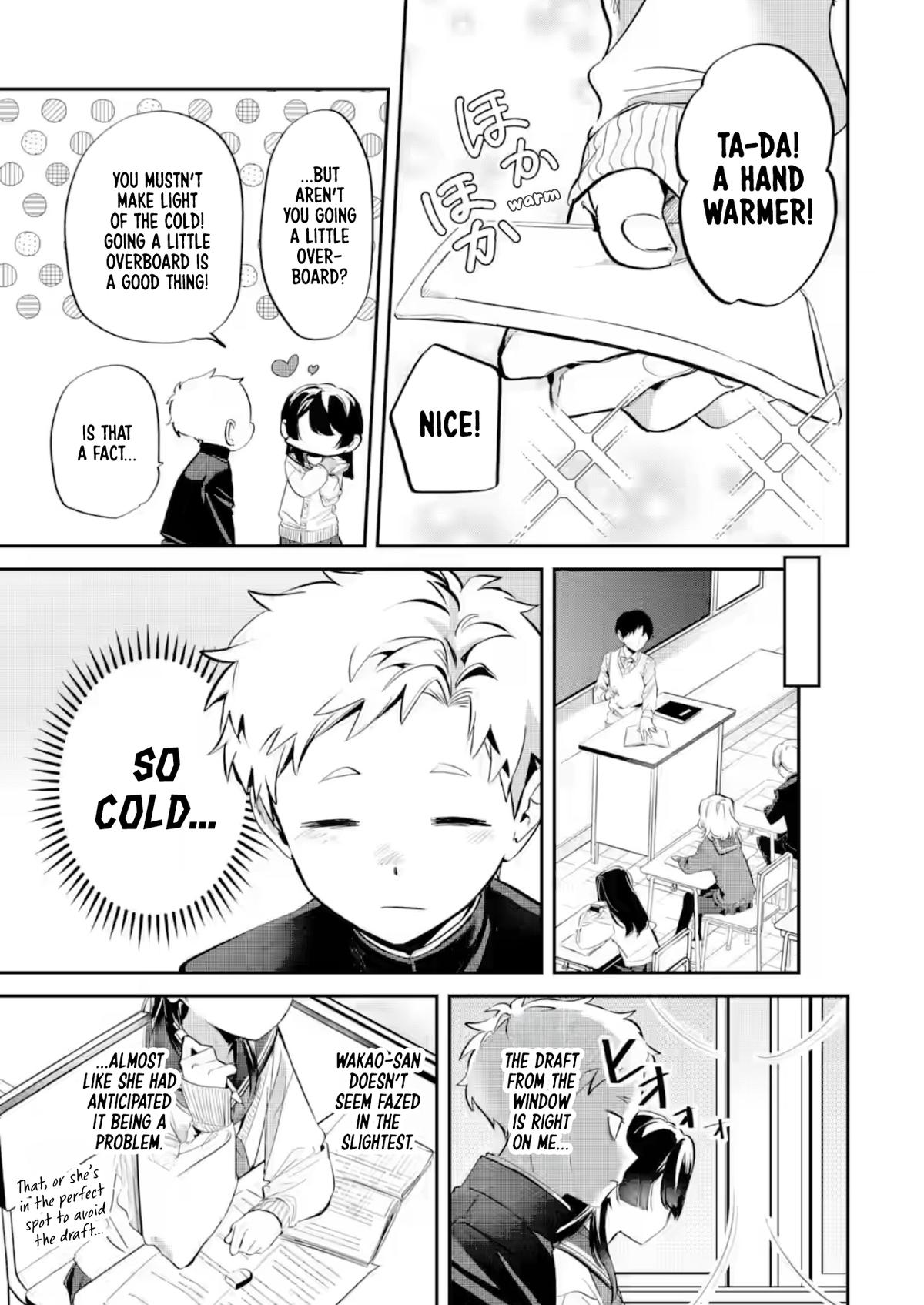 Tonari no Wakao-san wa Miesou de Mienai Chap 28 - Next Chap 29