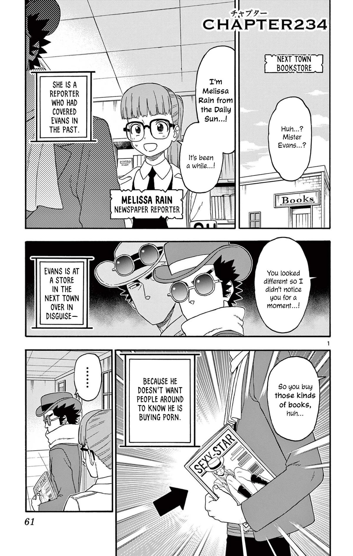 Hoankan Evans no Uso Chap 234 - Next Chap 235
