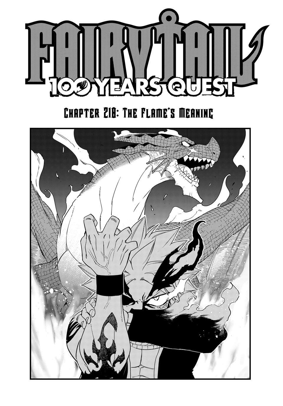 Fairy Tail: 100 Years Quest Chap 210 - Next Chap 211