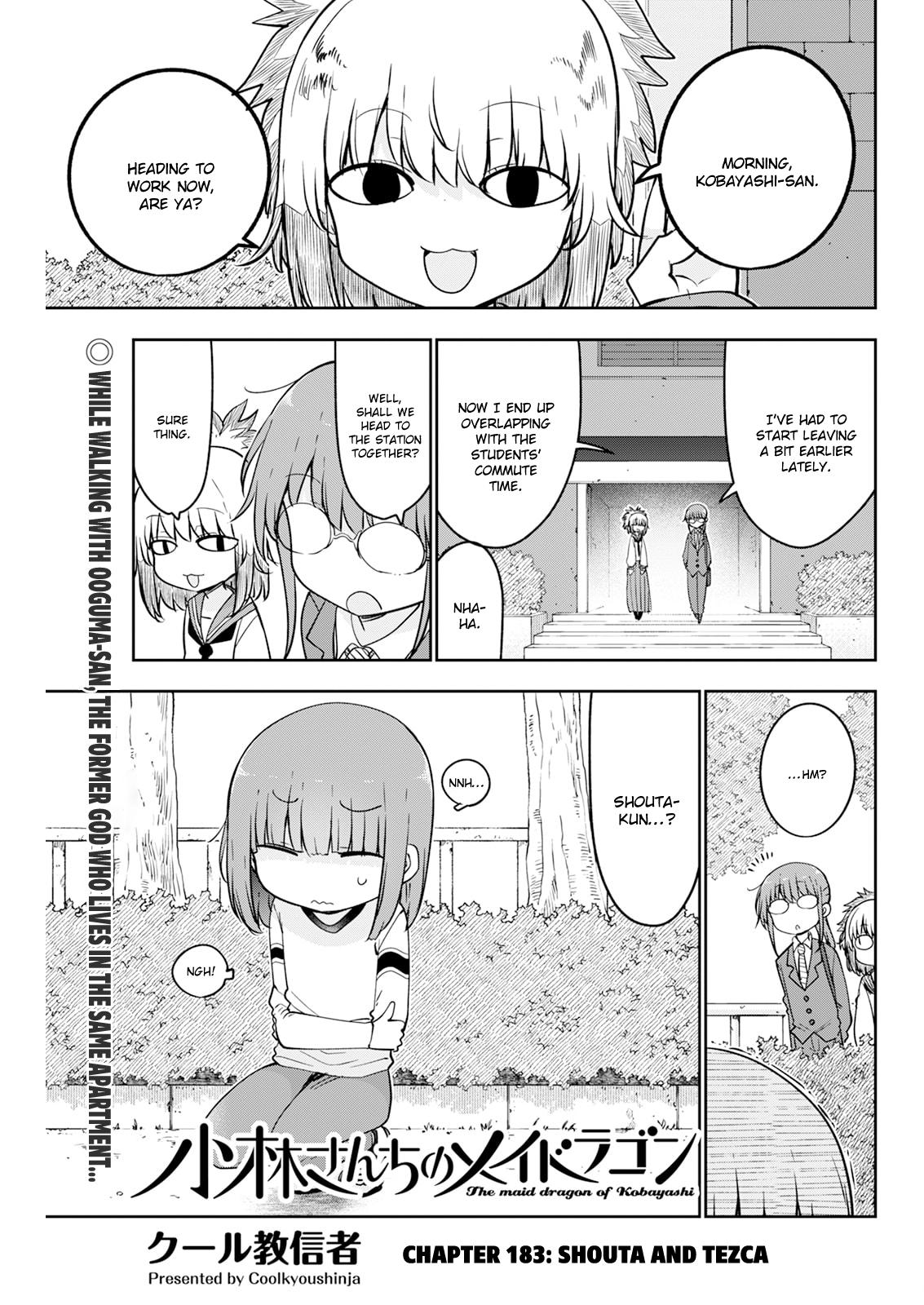 Kobayashi-san chi no Maid Dragon Chap 183 - Next Chap 184