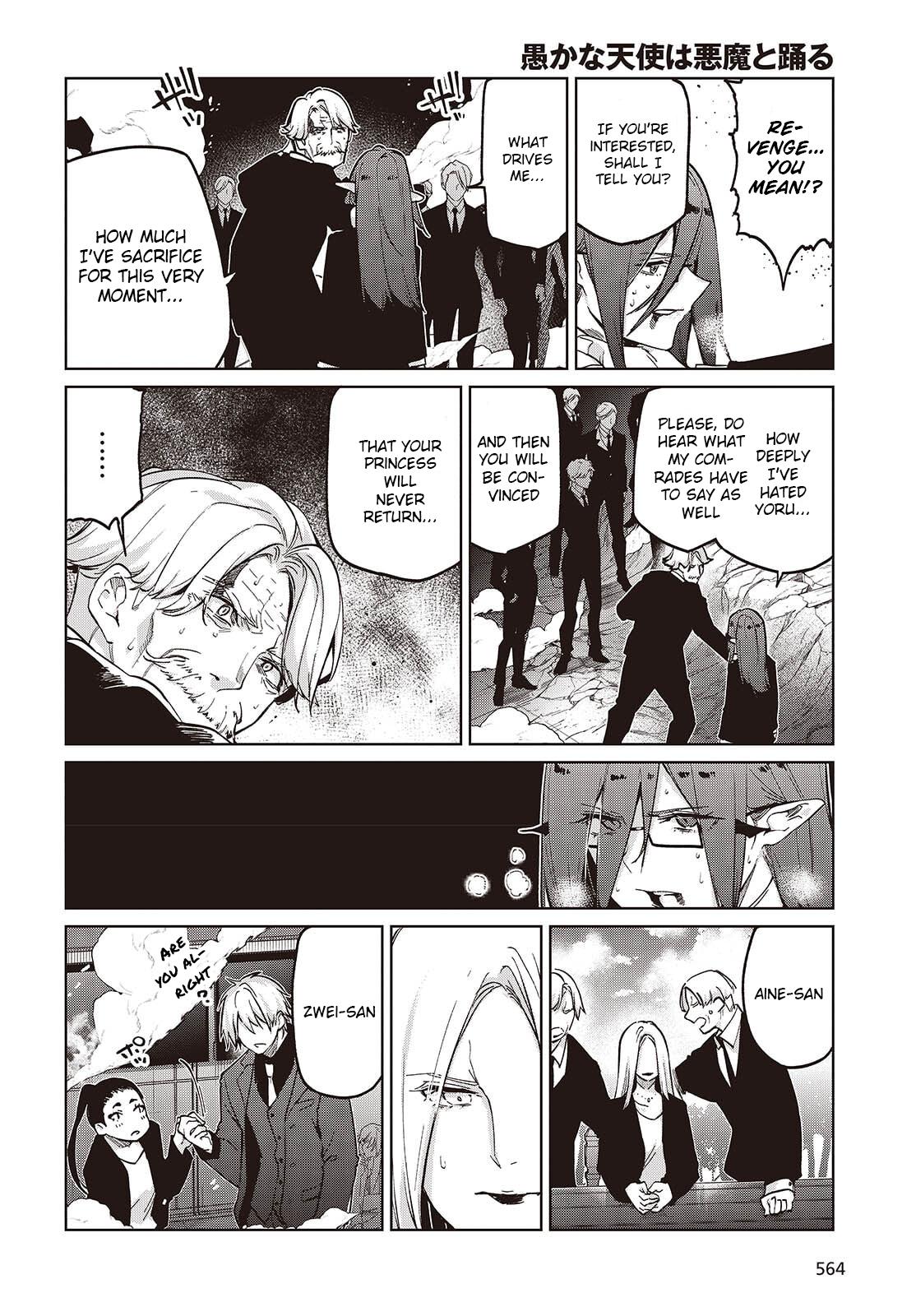 Oroka na Tenshi wa Akuma to Odoru Chap 109 - Next Chap 110
