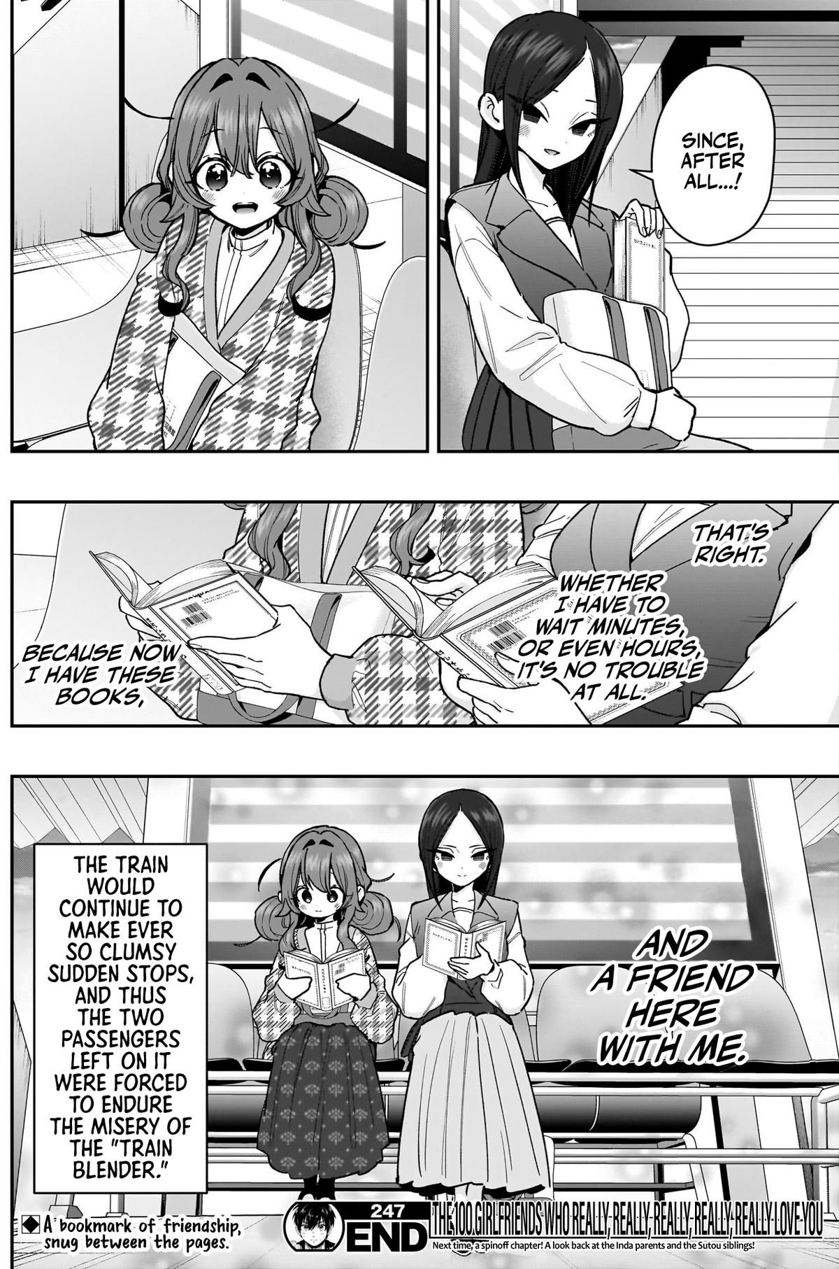 Kimi no Koto ga Daidaidaidaidaisuki na 100-nin no Kanojo Chap 247 - Next Chap 248