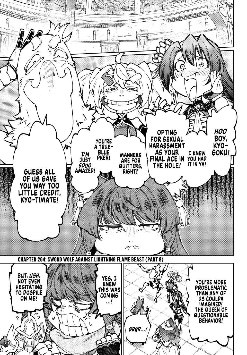 Shangri-La Frontier raw Chap 264 - Next Chap 265