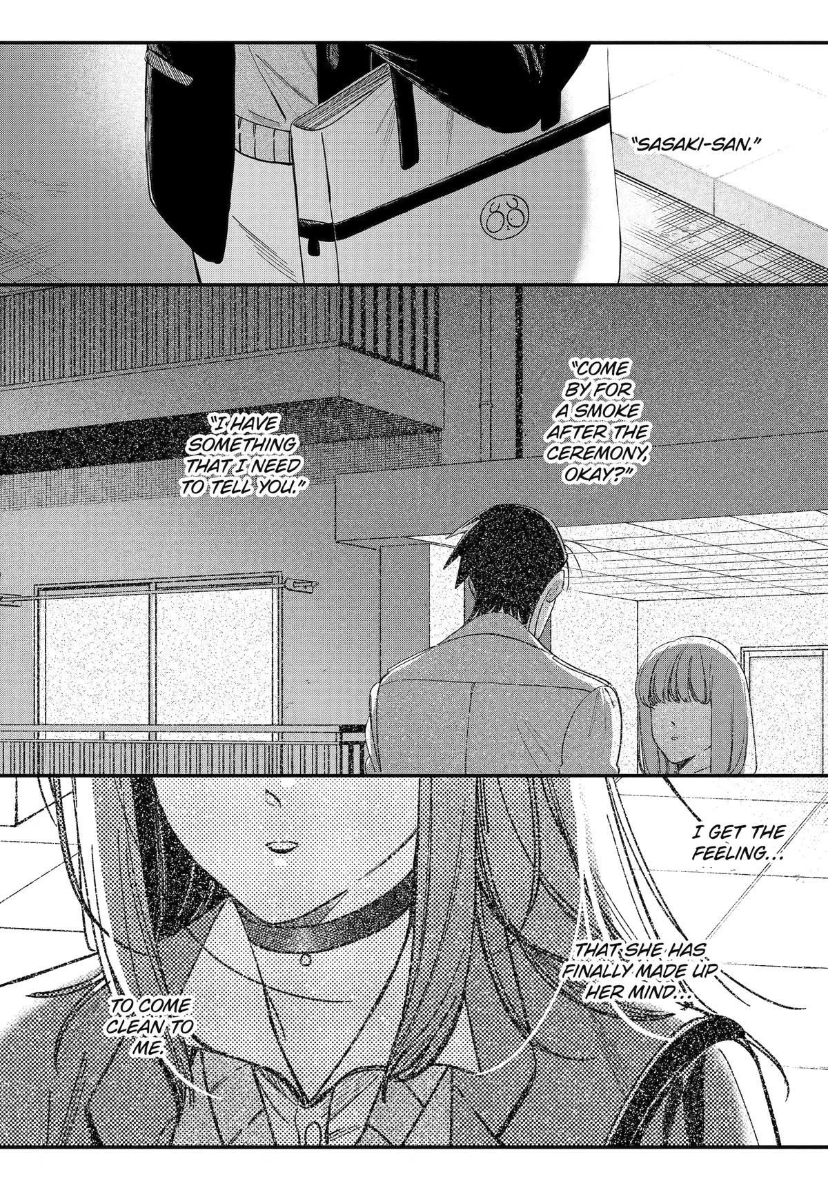 Super no Ura de Yani Suu Futari Chap 60 - Next Chap 61