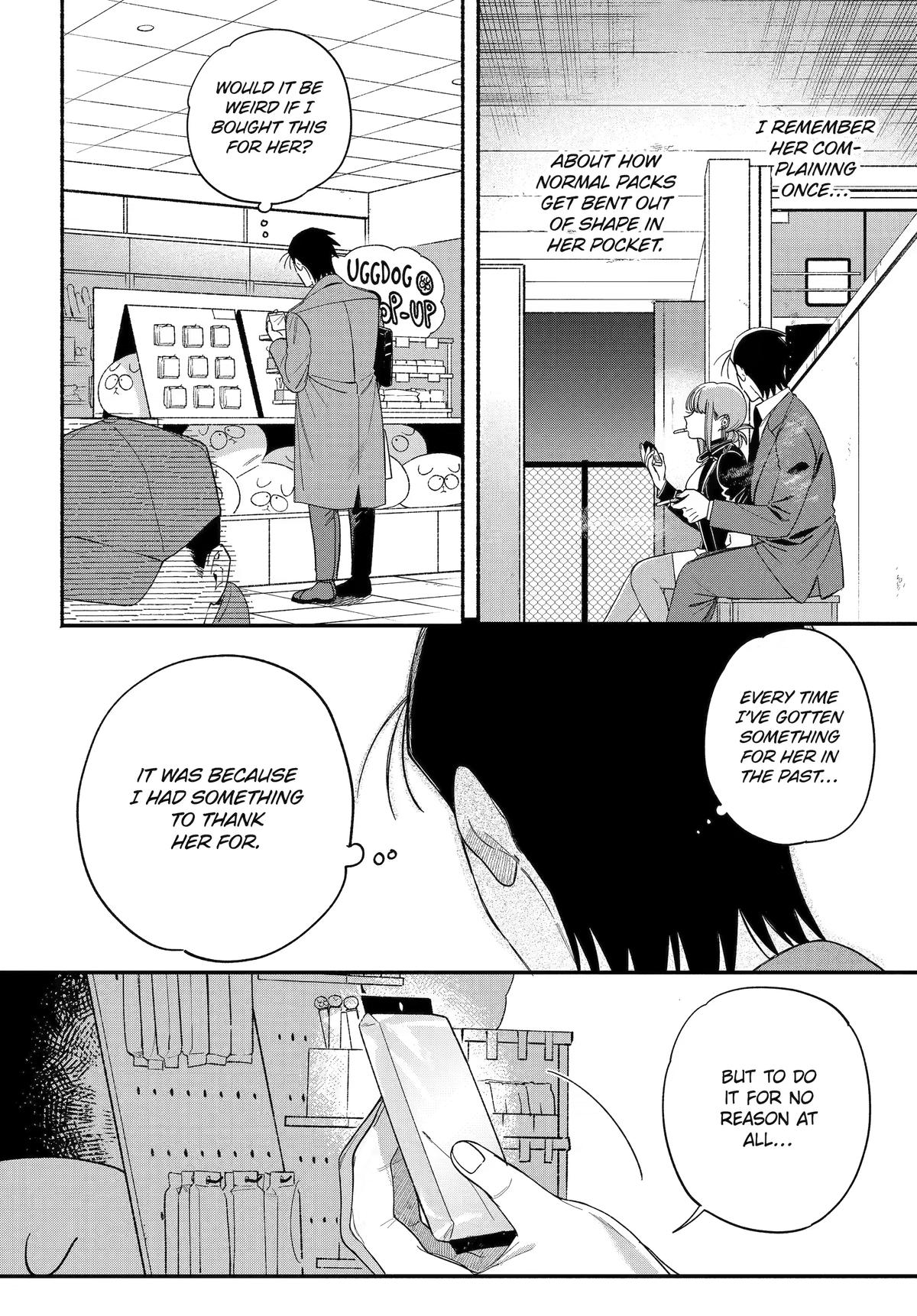 Super no Ura de Yani Suu Futari Chap 60 - Next Chap 61