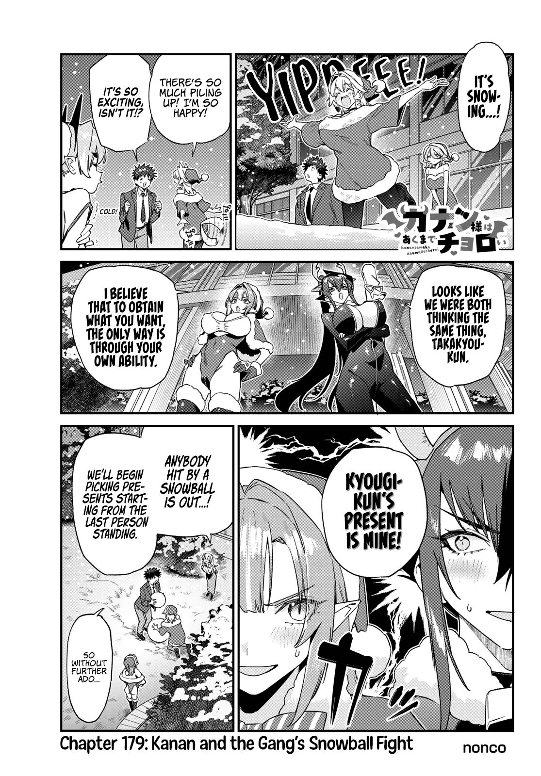 Kanan-sama wa Akumade Choroi Chap 179 - Next Chap 180