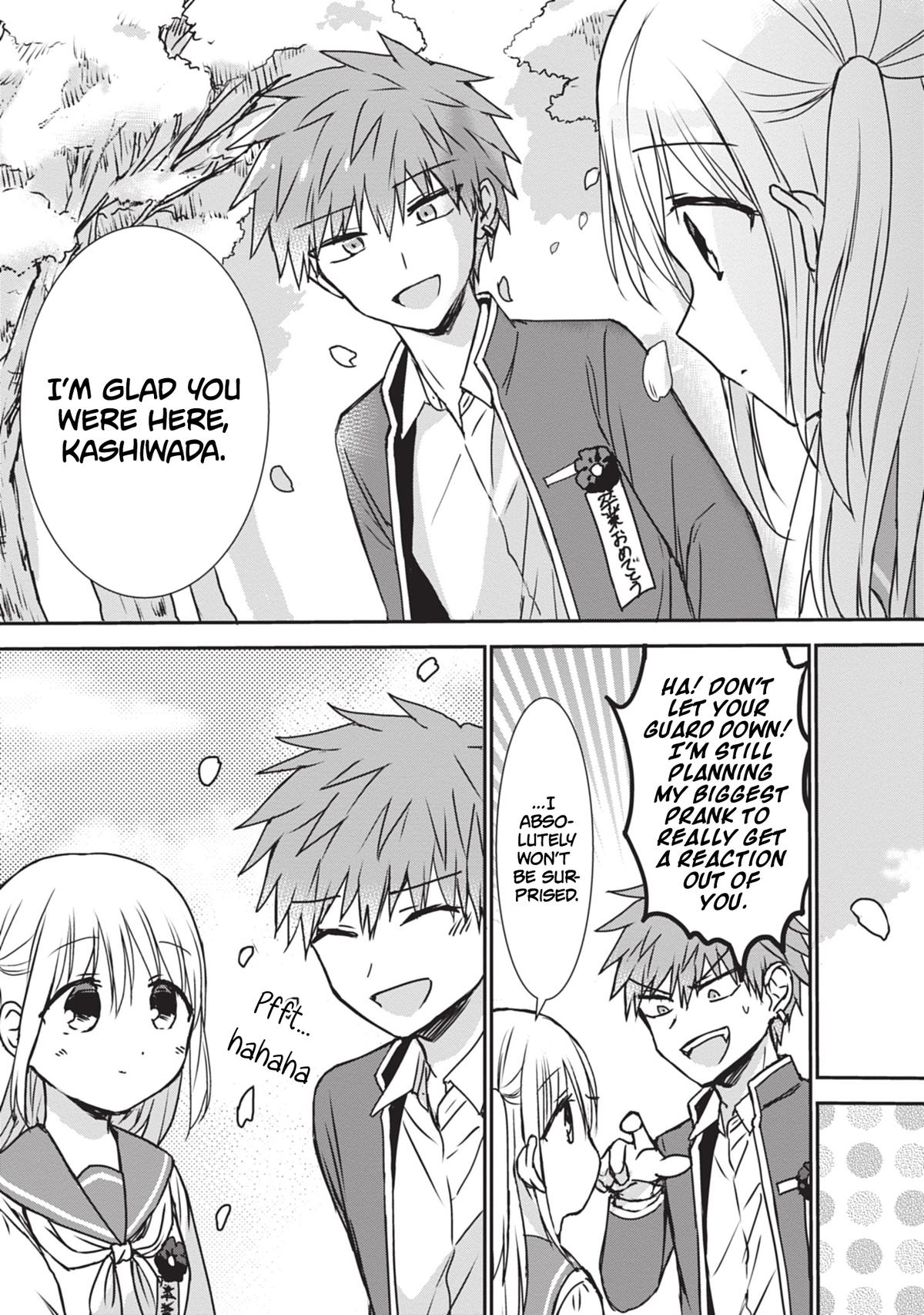 Kao ni Denai Kashiwada-san to Kao ni Deru Oota-kun Chap 124 - Next Chap 125